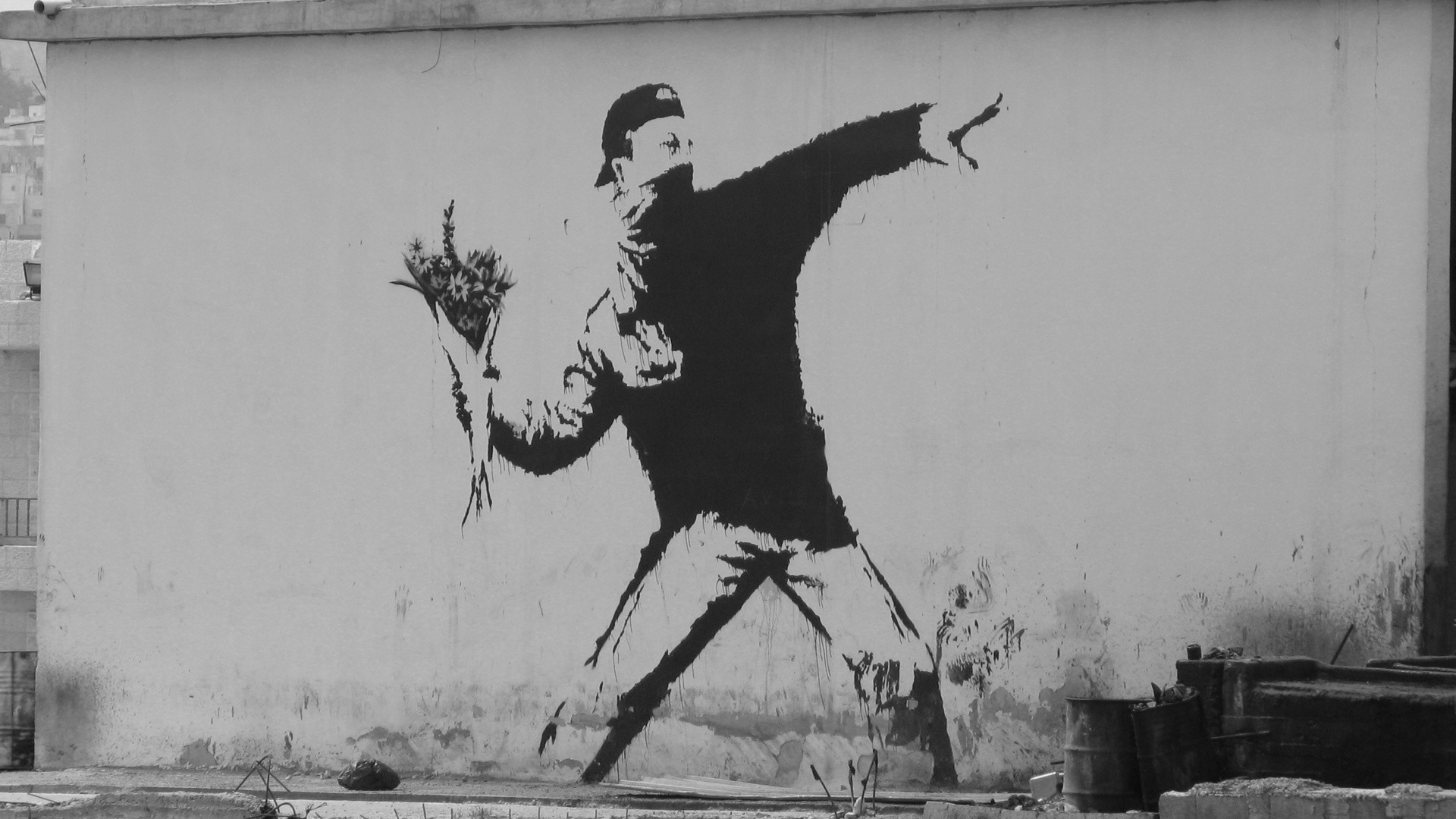 Banksy Wallpaper – WallDevil