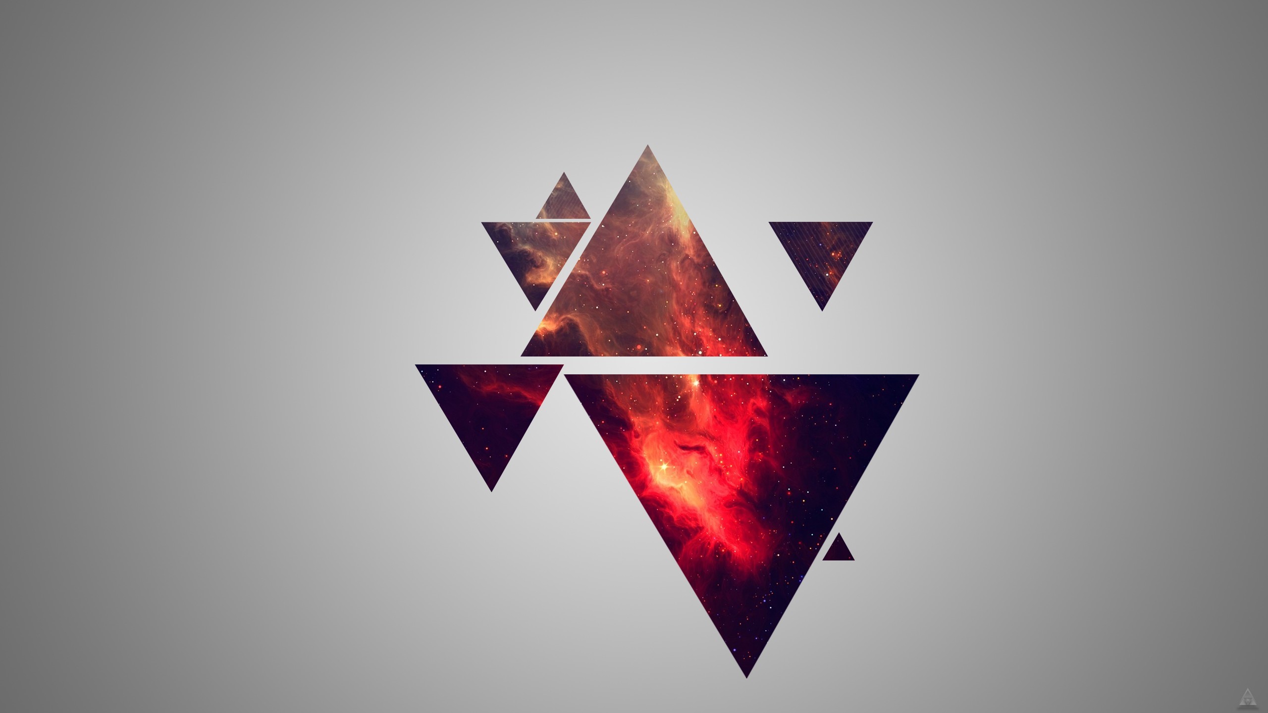 Indie Tumblr Triangles Wide Wallpaper
