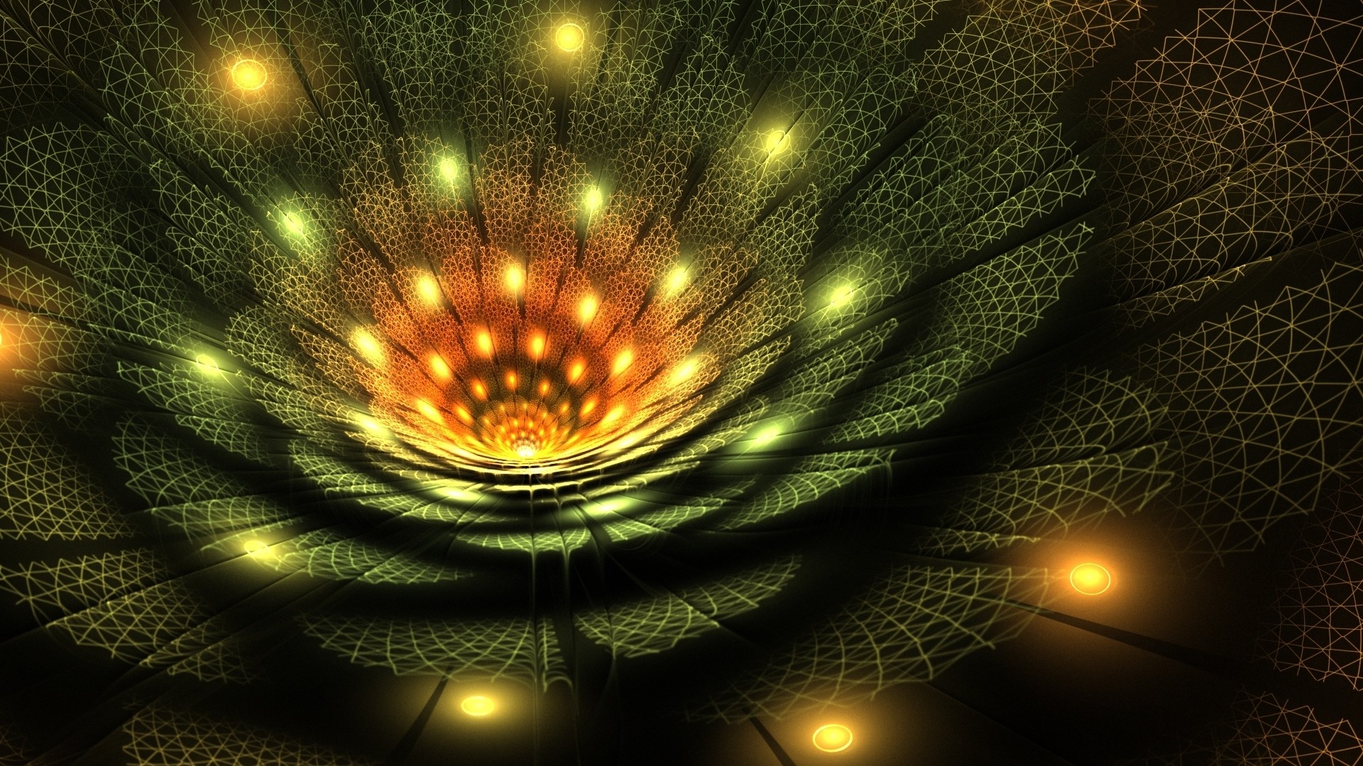 … Background Full HD 1080p. Wallpaper 3d, abstract, fractal