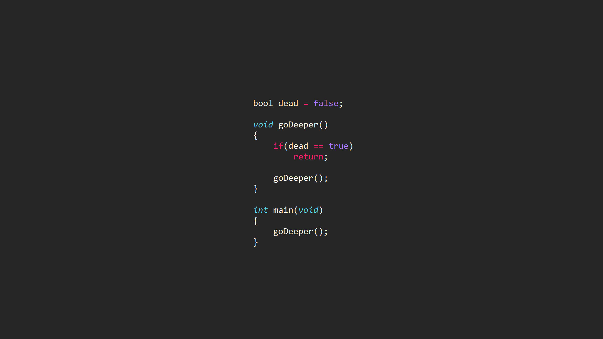 code computer syntax highlighting Inception programming programming .