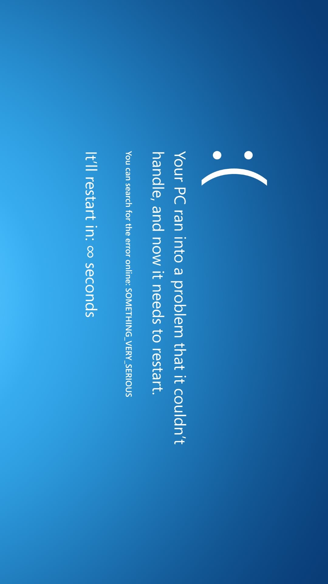 … with many smartphones). Wallpaper 2: BSOD error screen. High Definition  HD 1920×1080