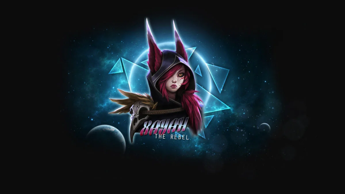 Xayah By Brumskyy Hd Wallpaper Fan Art Artwork League Of Legends Lol