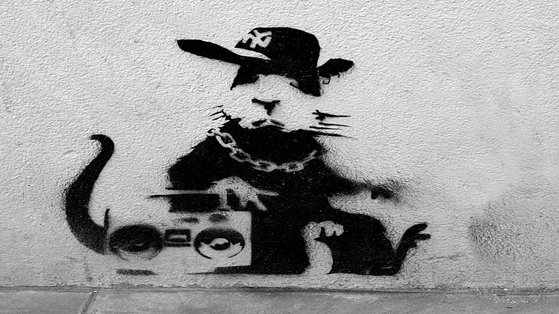 wallpaper.wiki-Banksy-Art-Bakcground-Full-HD-PIC-