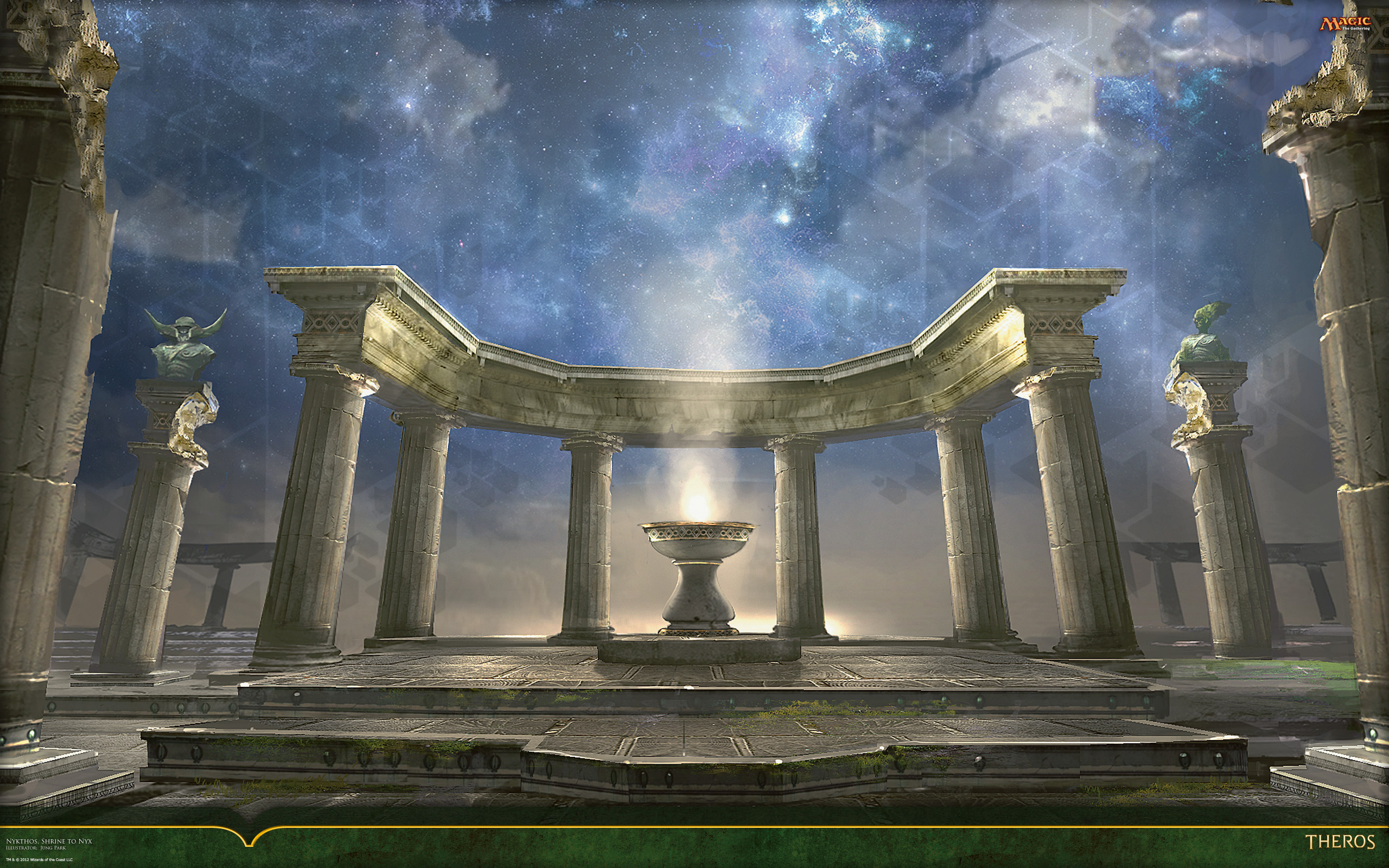 Wallpaper of the Week Nykthos, Shrine to Nyx