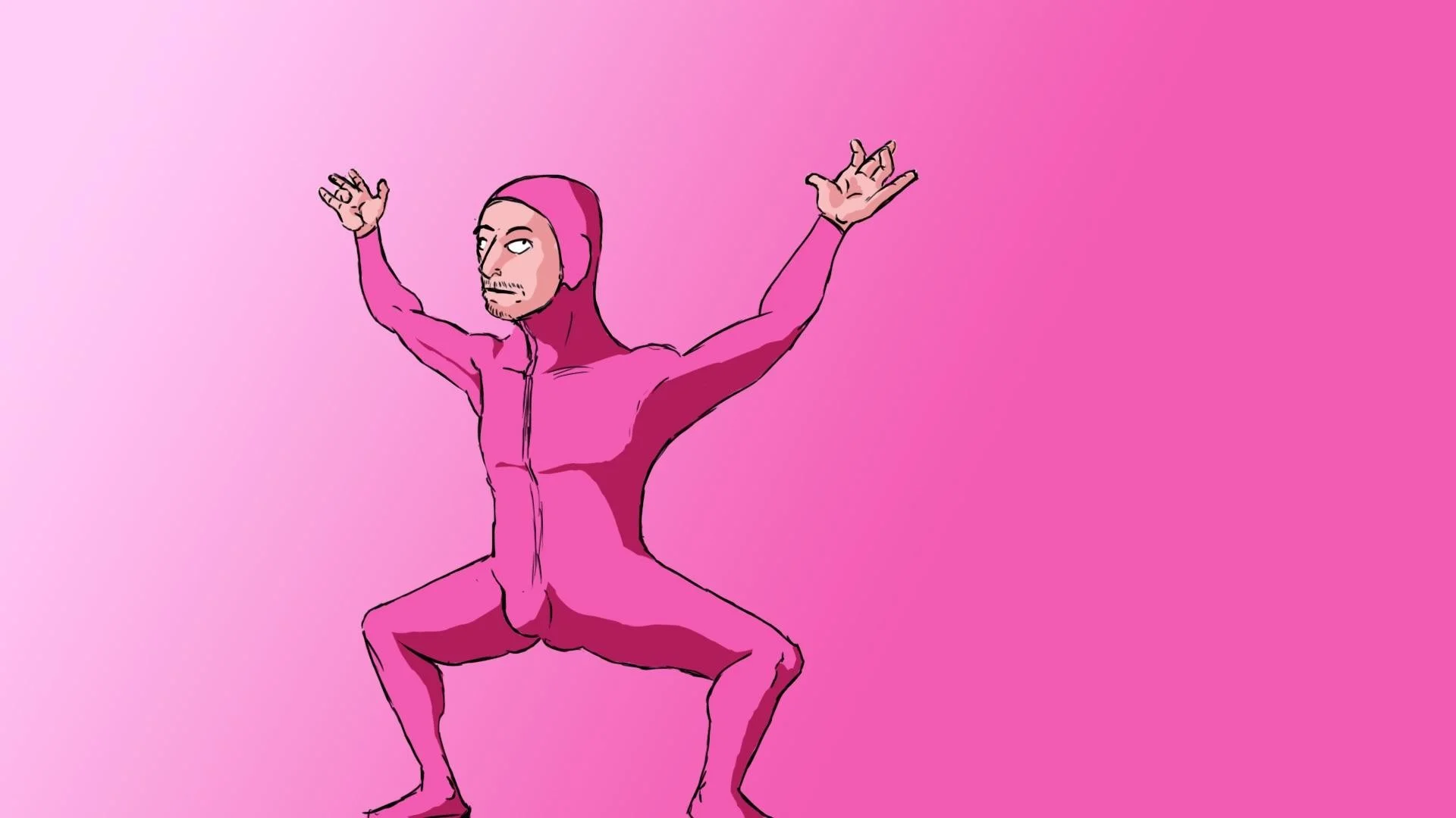 I drew Pink Guy