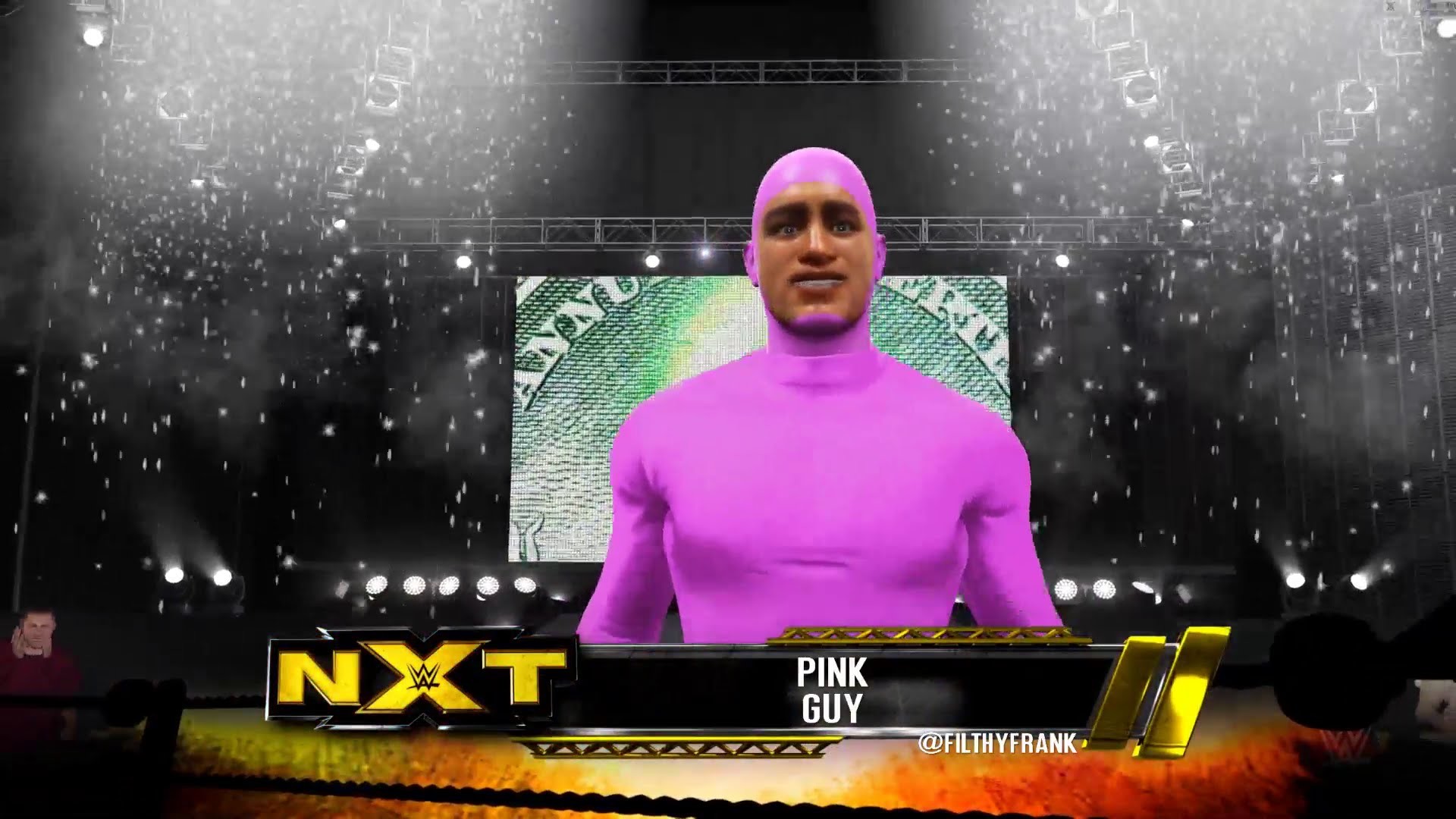 PINK GUY MAKES HIS WWE DEBUT, NXT IS THE FILTHY FRANK SHOW (WWE 2k16)