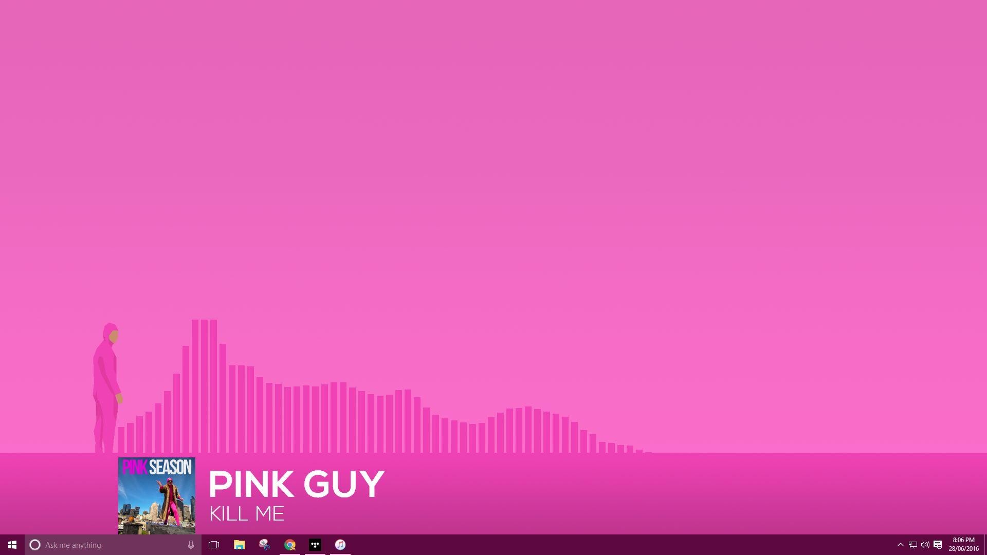 ShowcaseMinimalistic Filthy Frank / Pink Guy Desktop