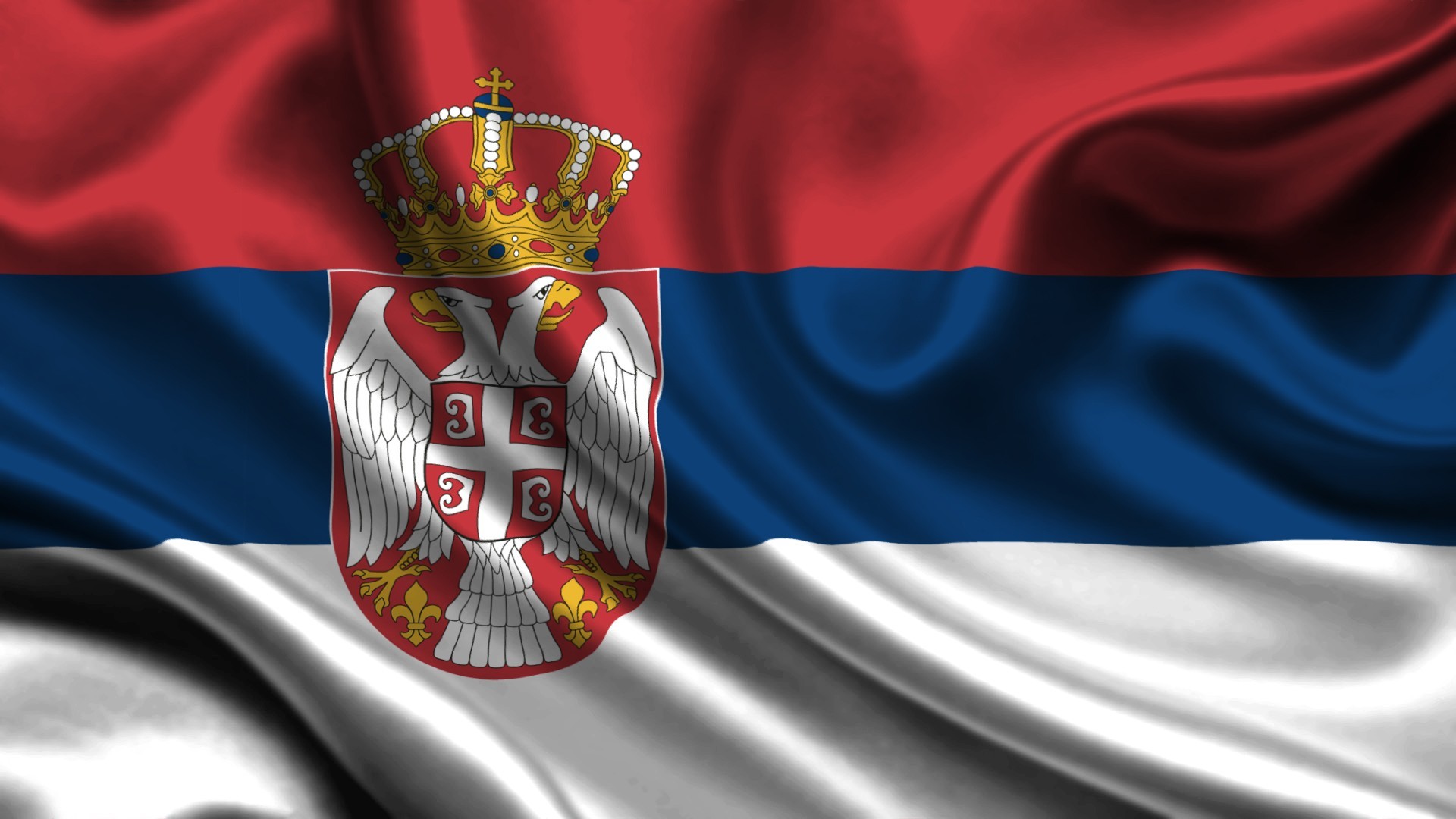 Flag of Serbia wallpaper