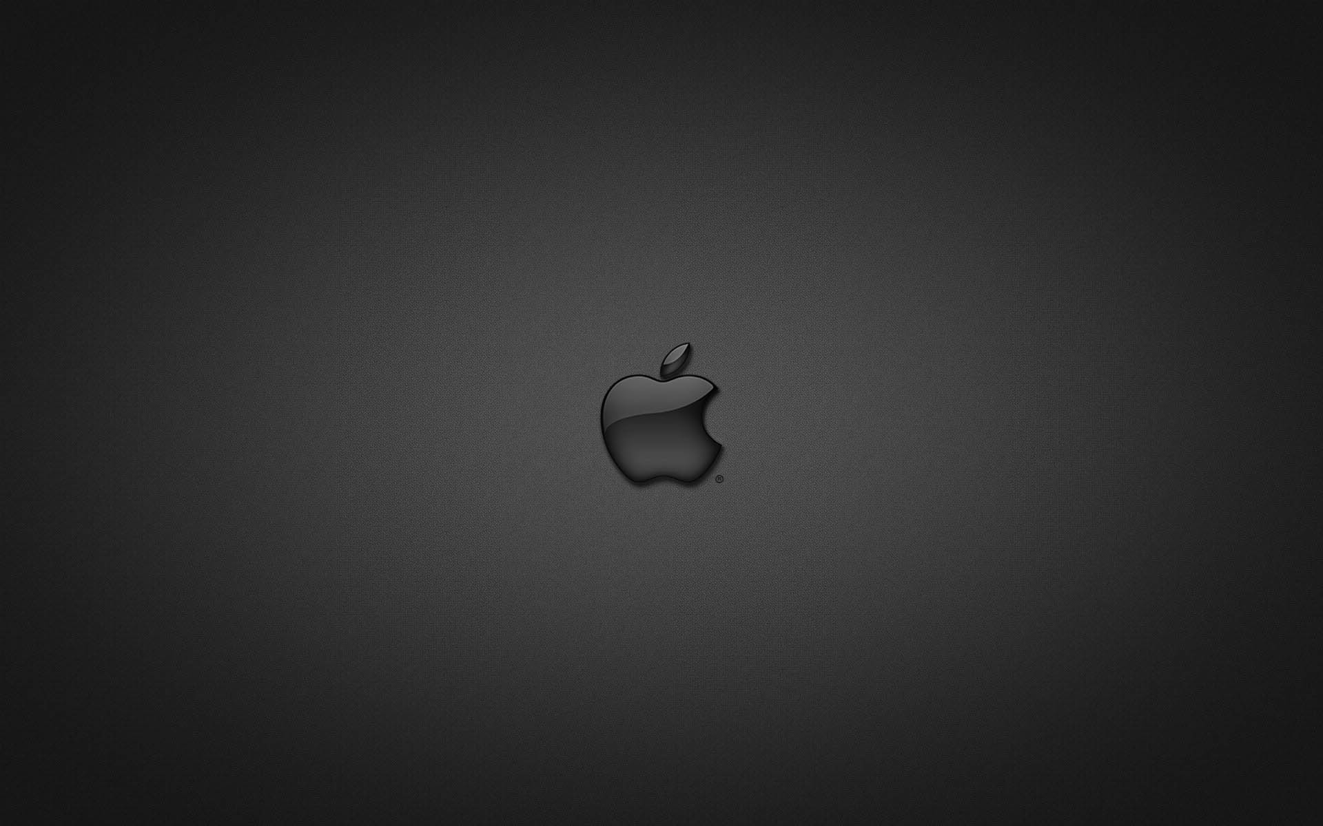 Wallpaper Black Apple