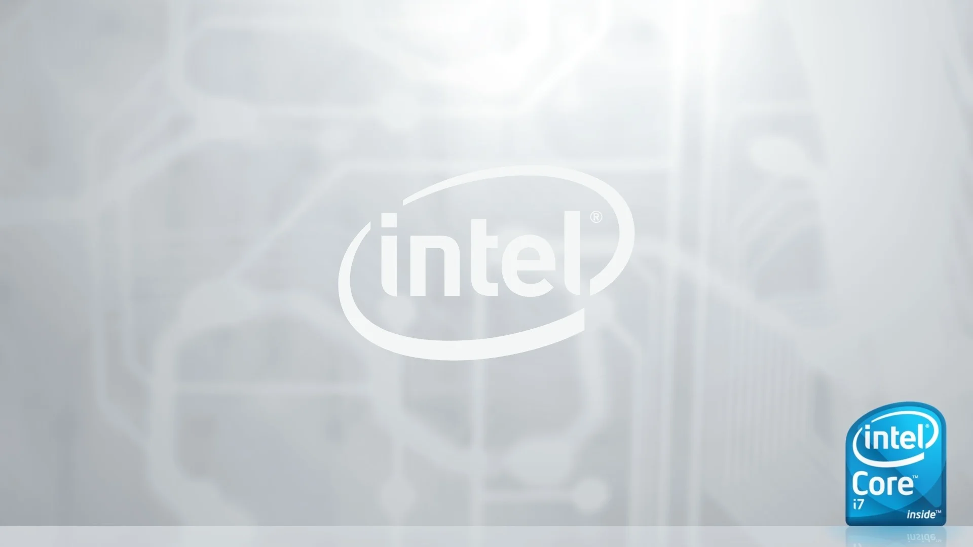 Wallpaper intel, firm, processor, cpu, blue, grey