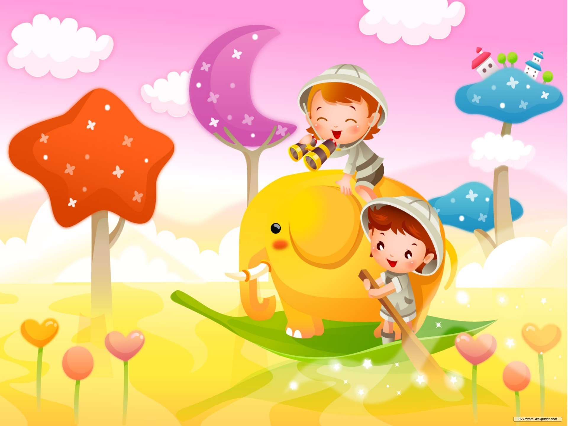 Image For Cartoons For Kids Background Wallpaper