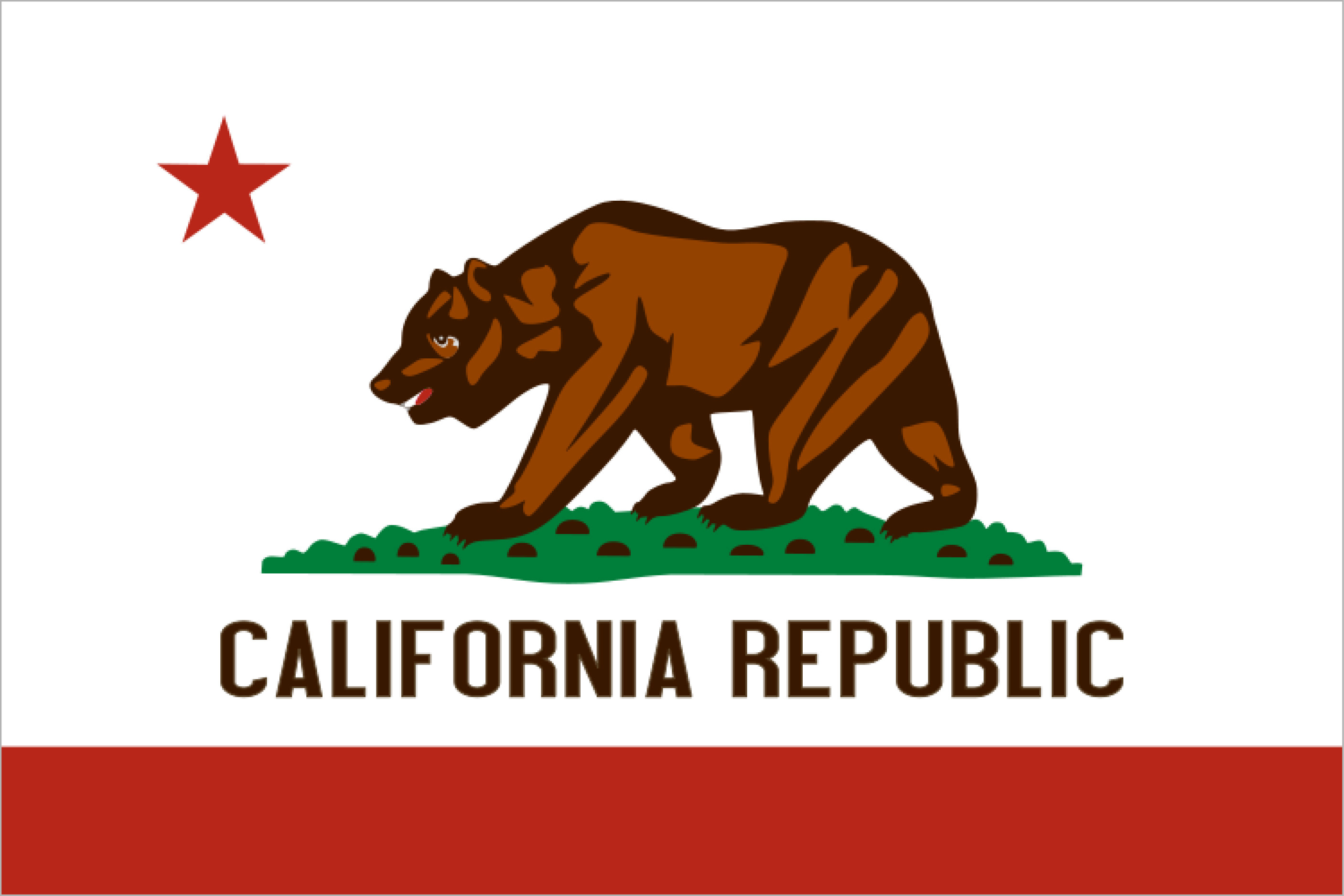 California State Flag Wallpaper