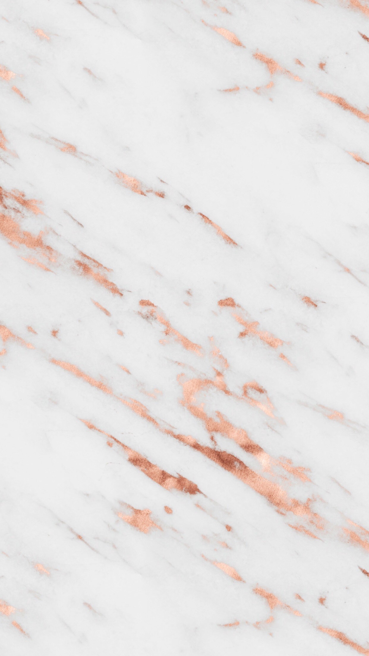 This rose gold marble wallpaper for your iPhone is so gorgeous!
