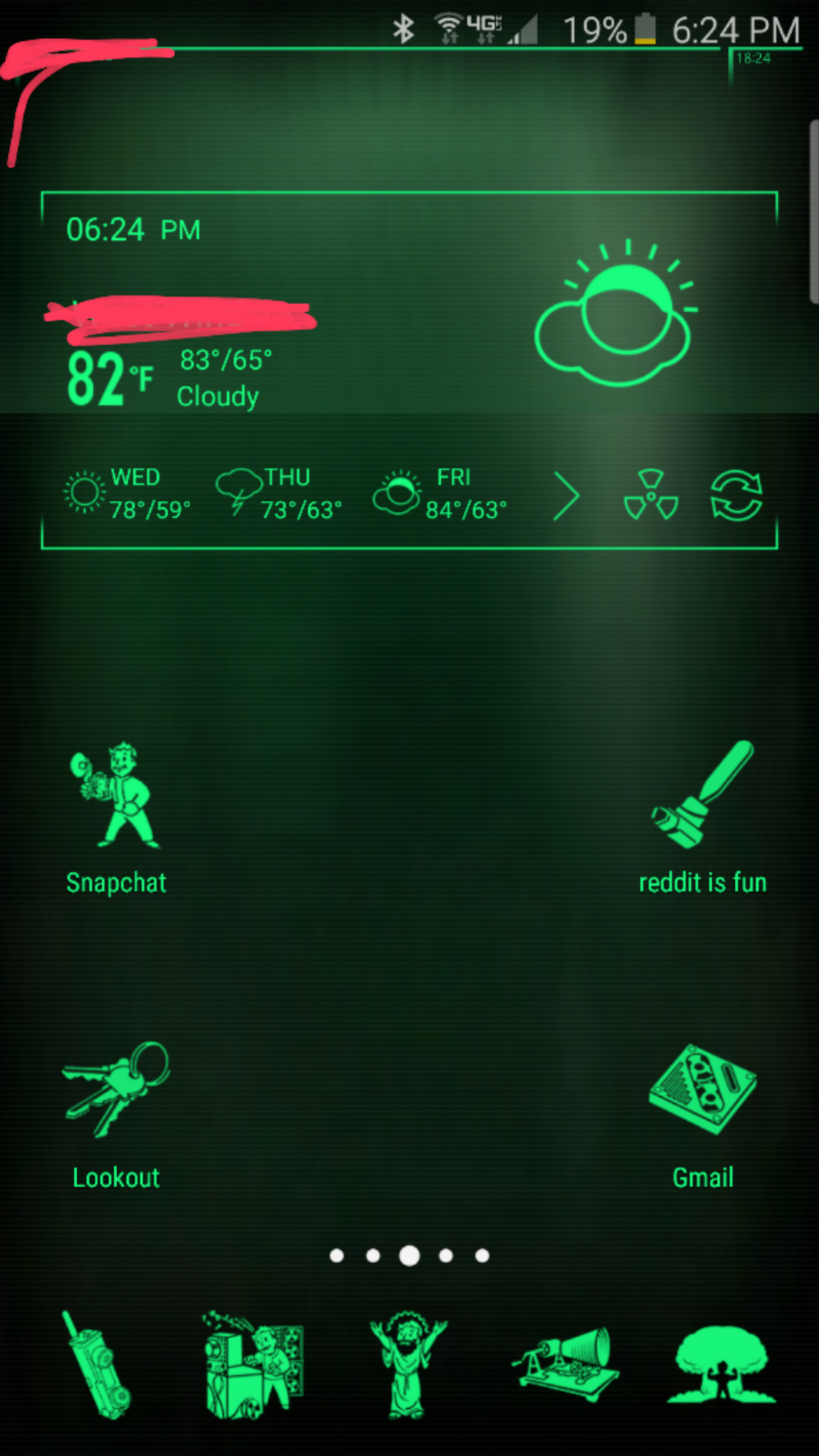 From one android user to another, screw fallout shelter Just turn your phone onto