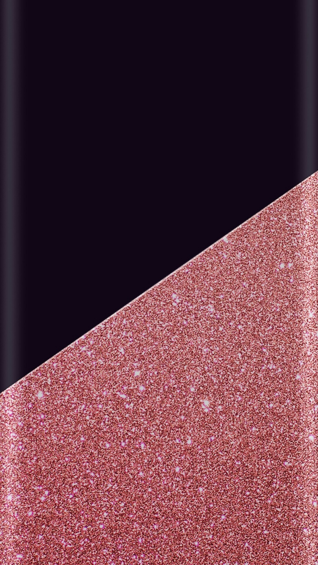 Pink Sparkle and Black Wallpaper