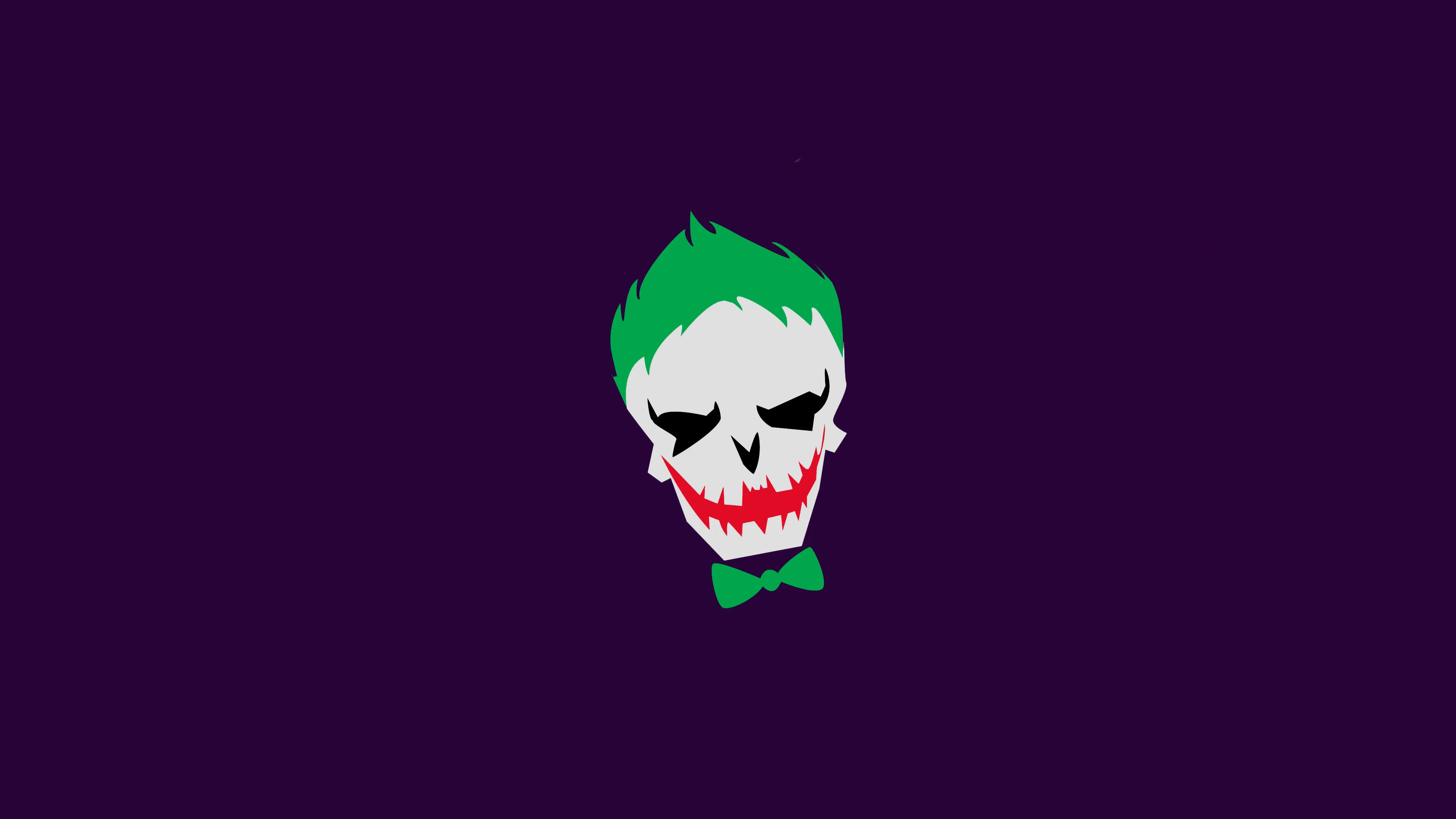 Joker Minimalism 4k 1280×720 Resolution