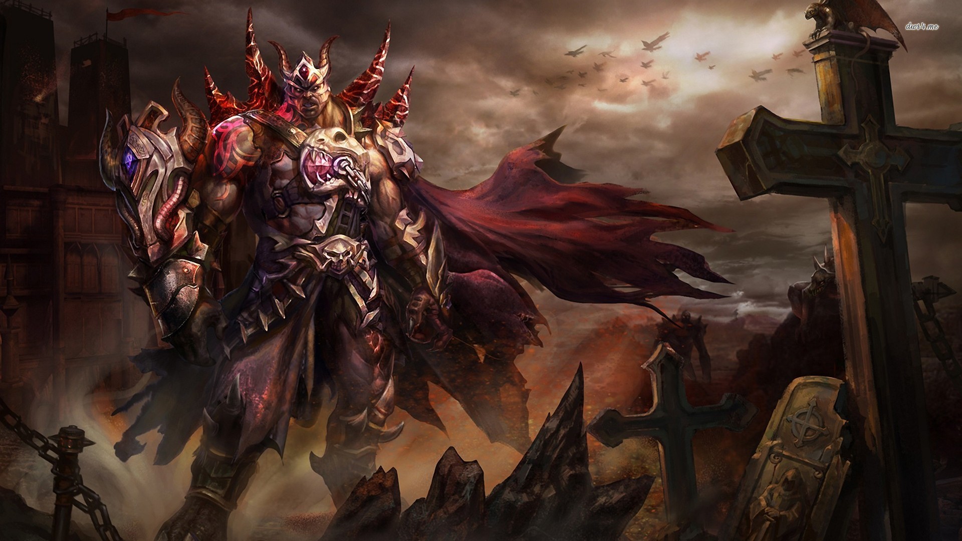 Demon warrior Fantasy HD desktop wallpaper, Warrior wallpaper, Demon  wallpaper – Fantasy no.
