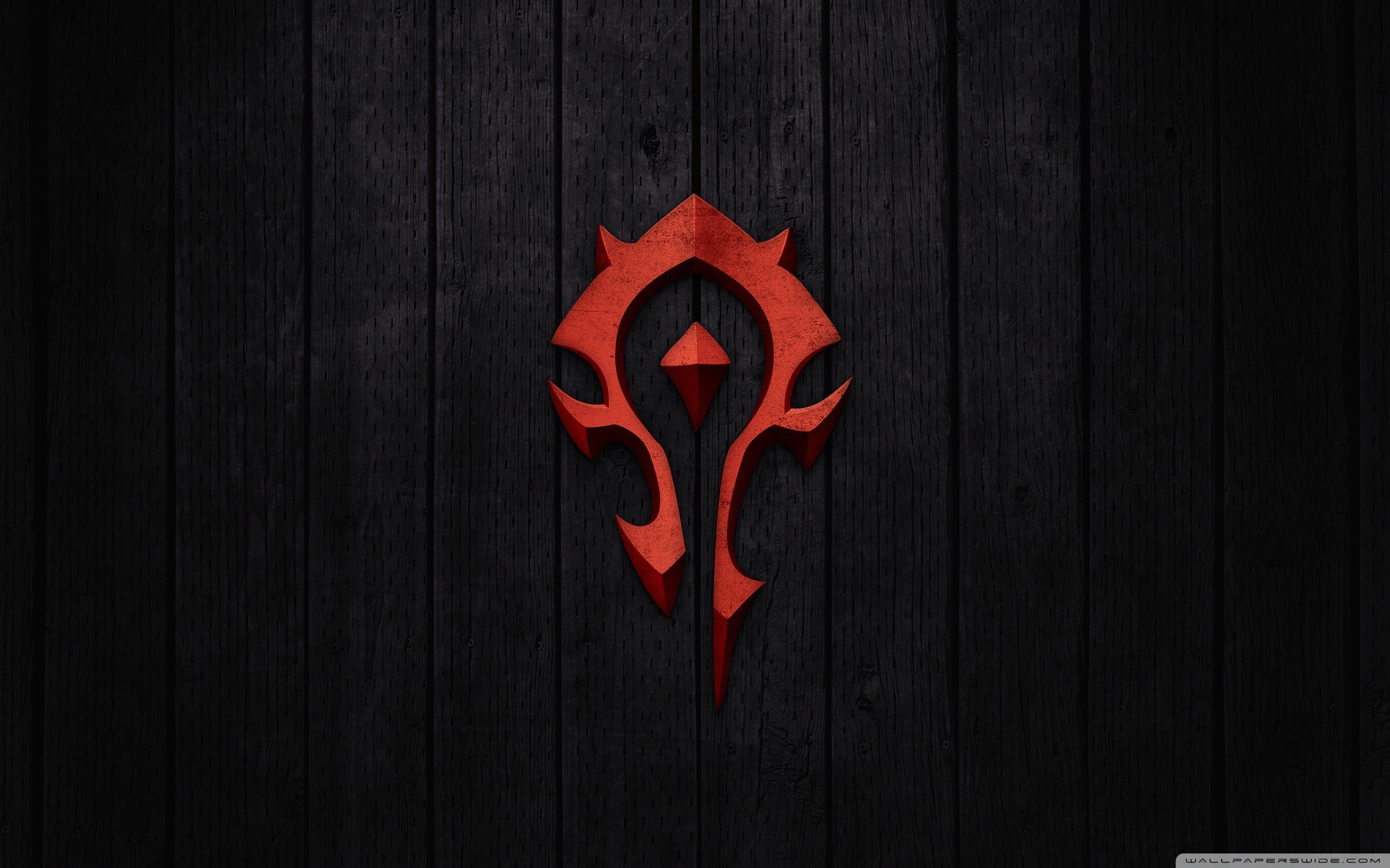 World of Warcraft – Horde Sign HD Wide Wallpaper for Widescreen