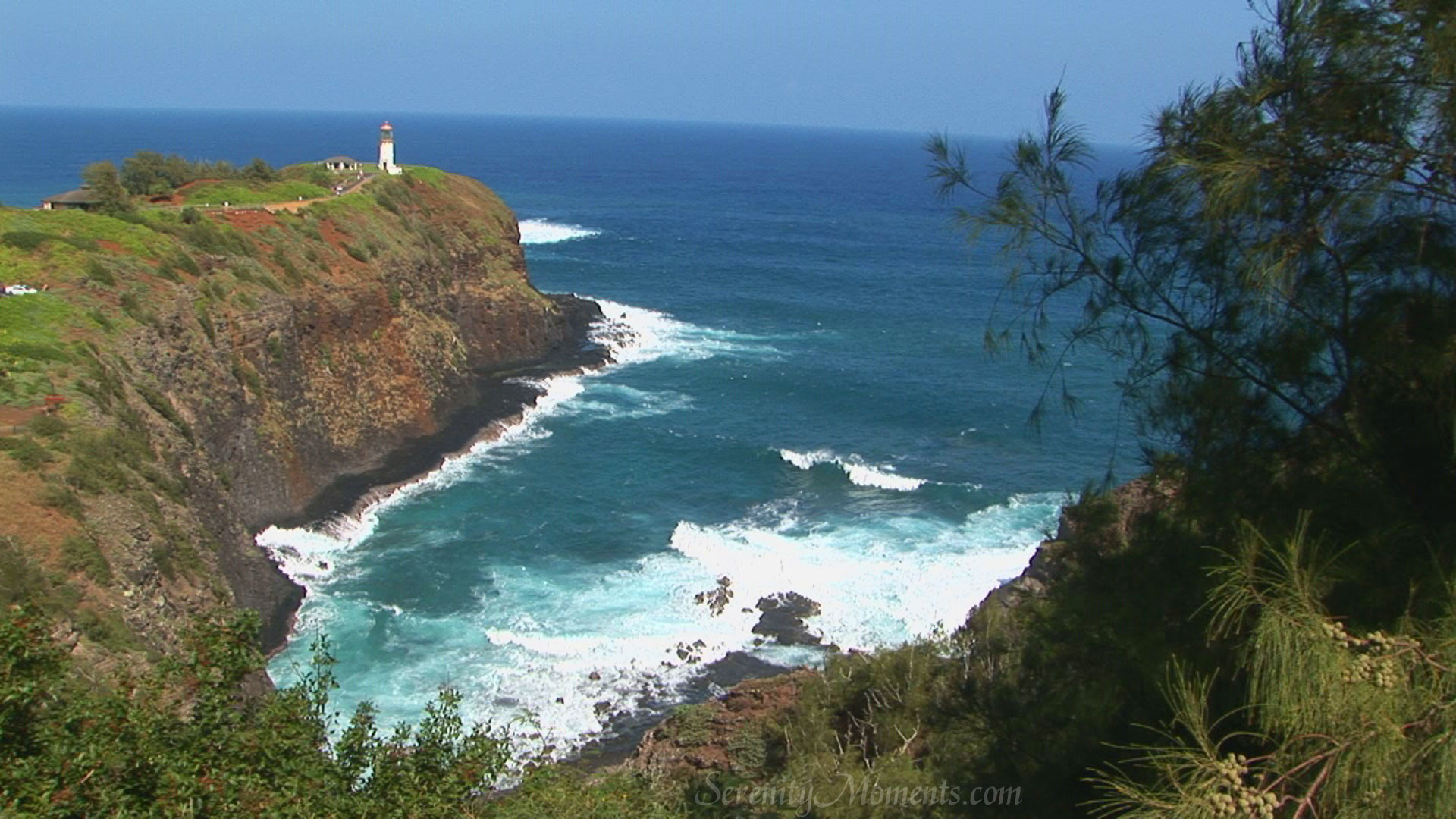 Kauai Lighthouse, Hawaii Screensaver