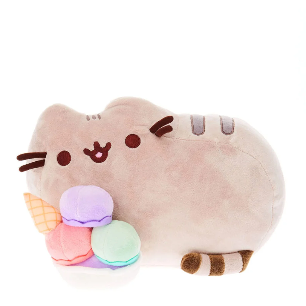 Pusheen Ice Cream Sunday Plush Toy Claires US