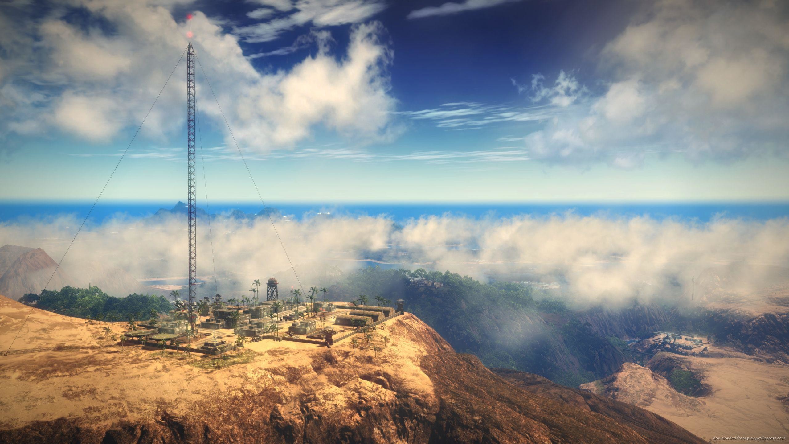 Download Just Cause 2 Thin Blue Line Wallpaper