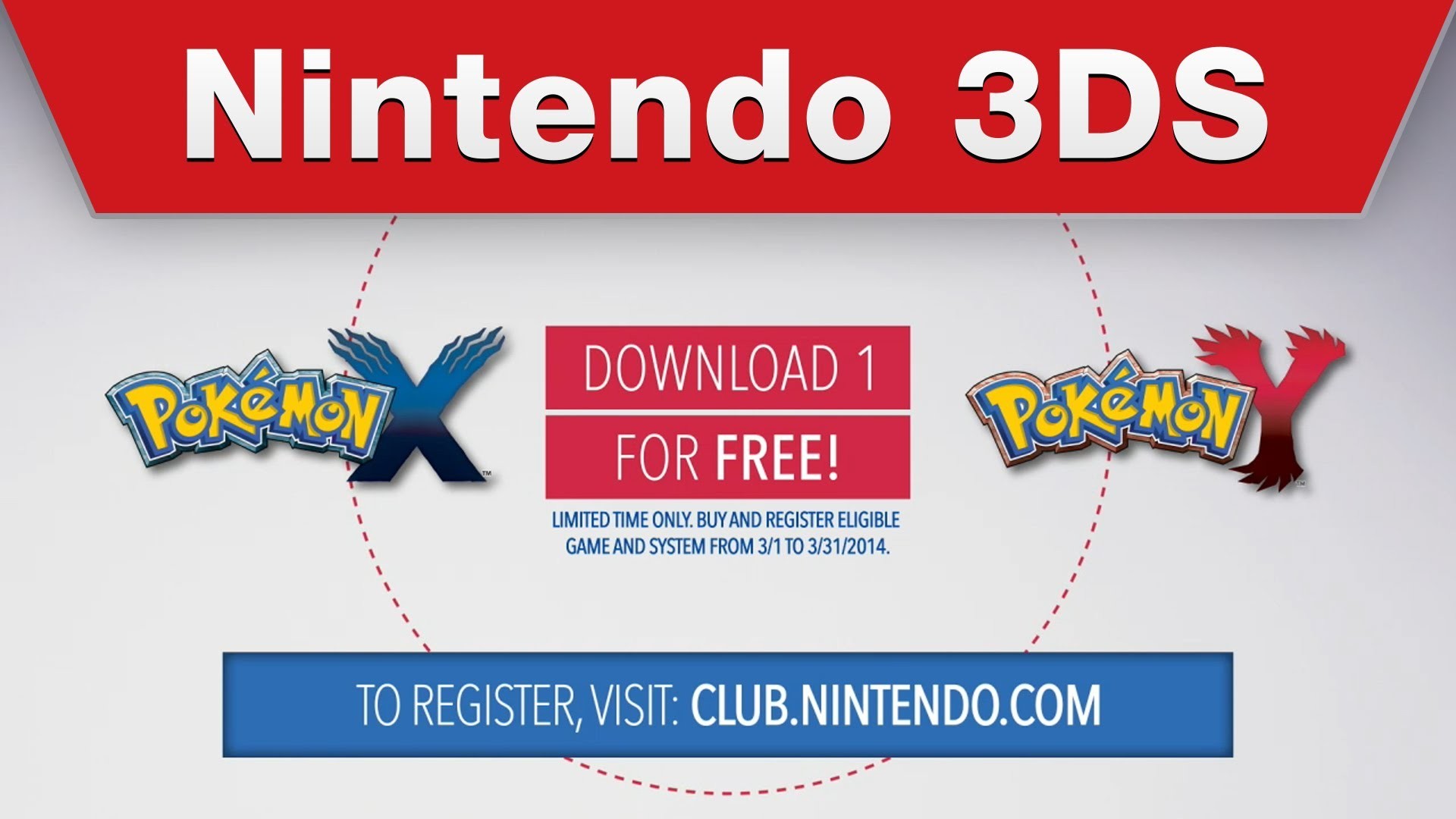 Nintendo 3DS – Free PokÃ©mon X / PokÃ©mon Y Digital Download Offer (US/CAN) –  YouTube
