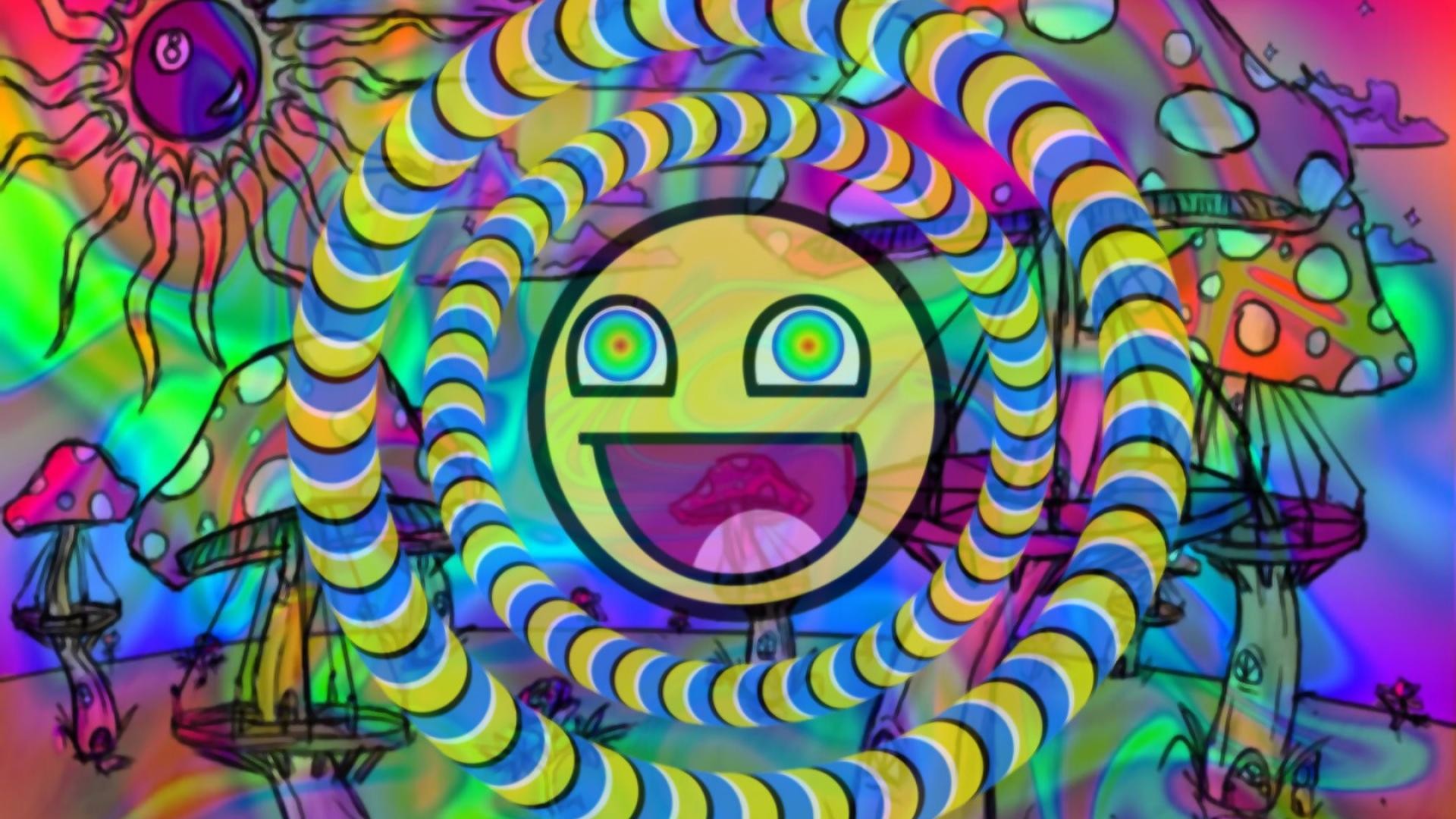 Psychedelic Wallpaper Emoji