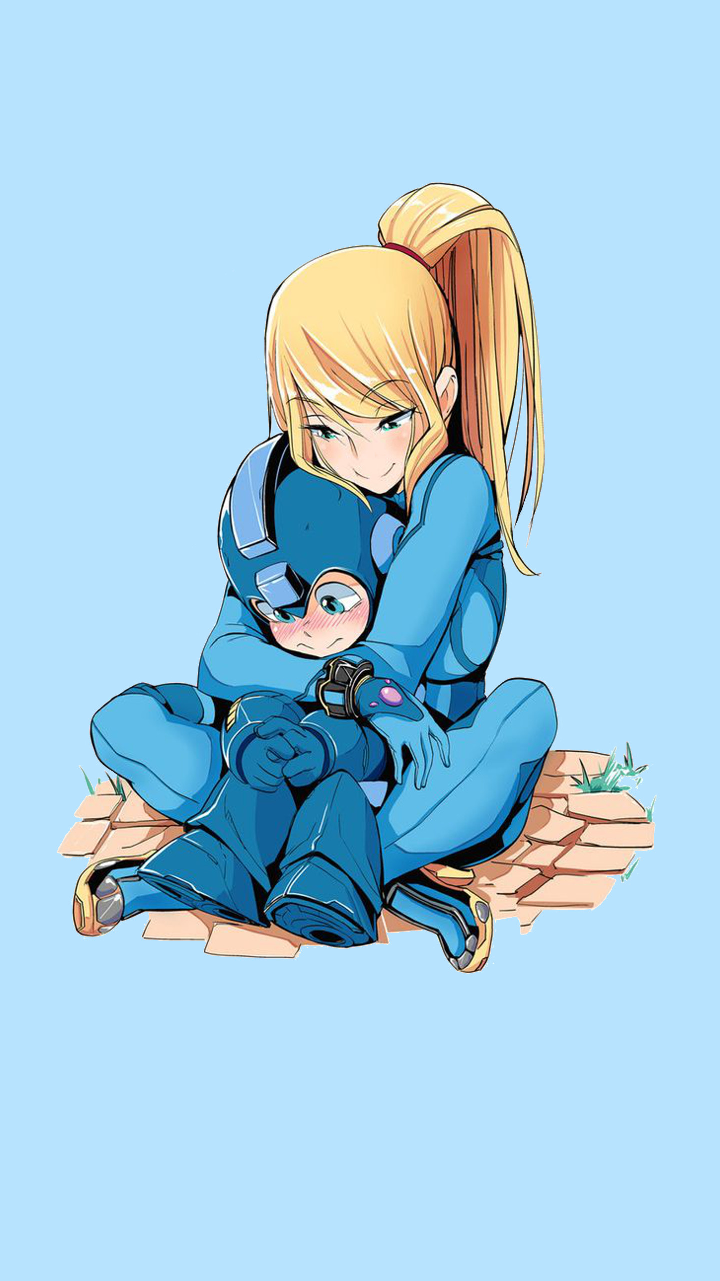 Mega Man and Samus Wallpapers! Computer Wallpaper and a Phone Wallpaper  too! on. Find this Pin and more on Wallpapers …