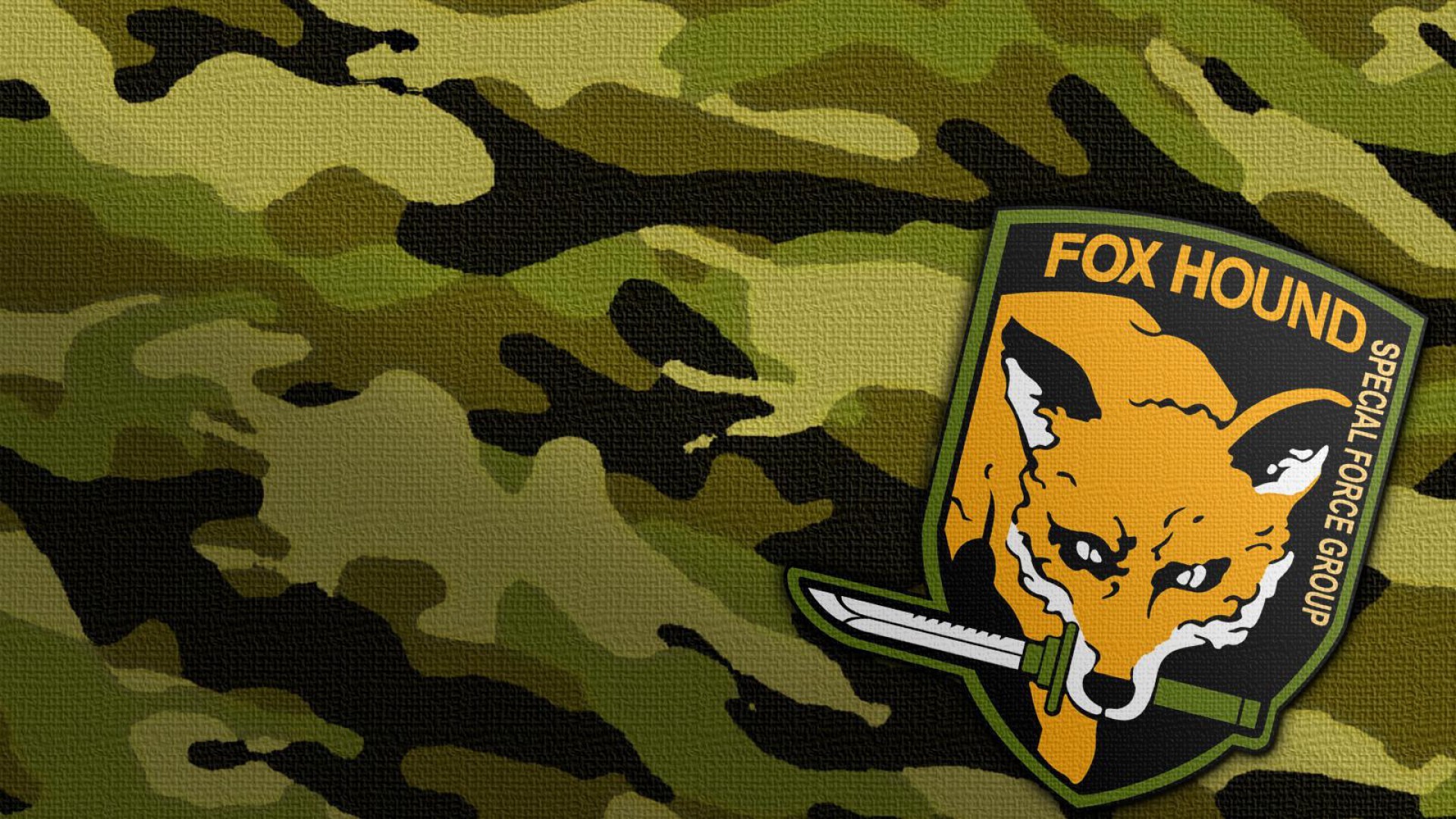 Metal Gear's Foxhound Patch.