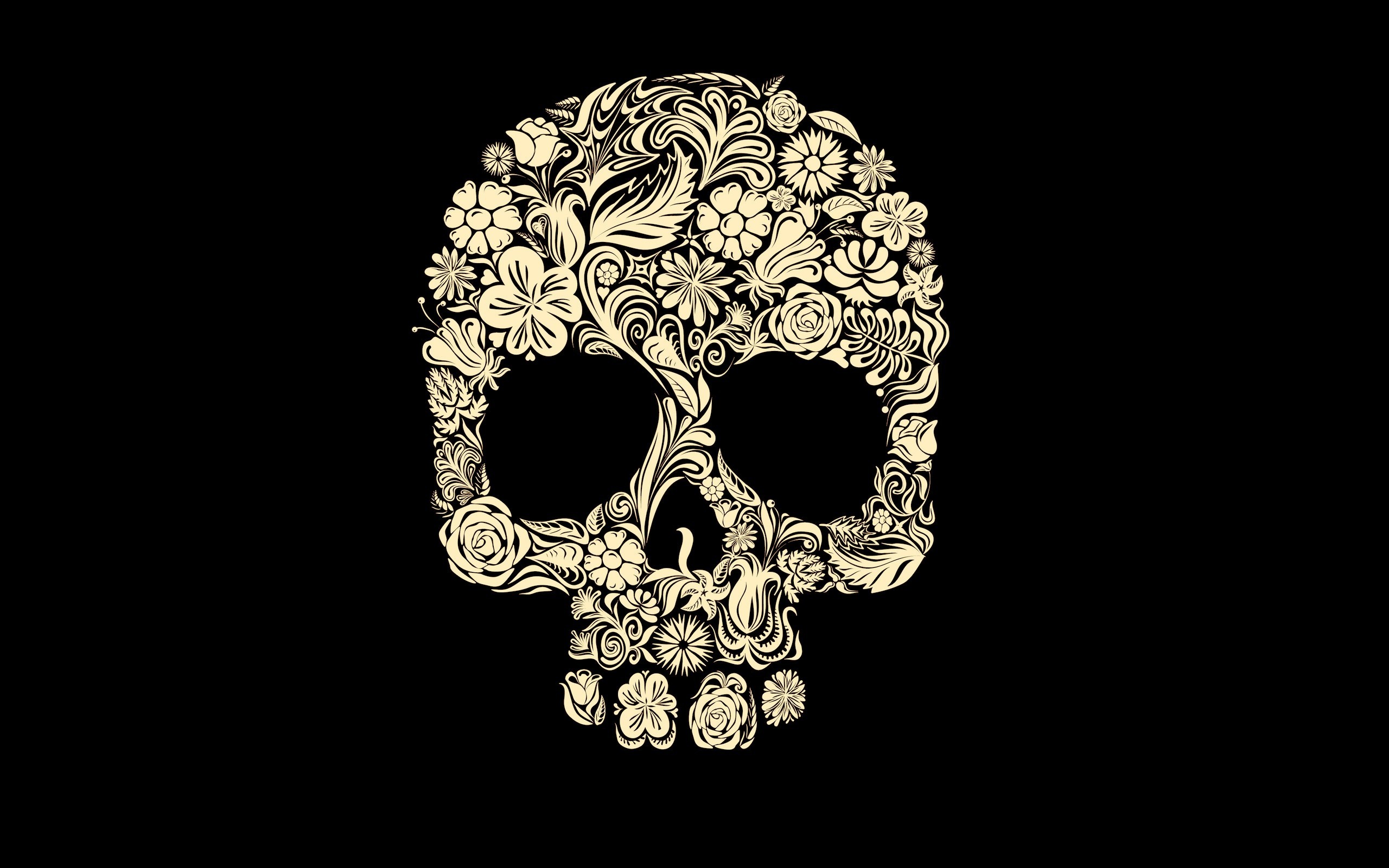 Dark Skull Wallpaper Dark, Skull