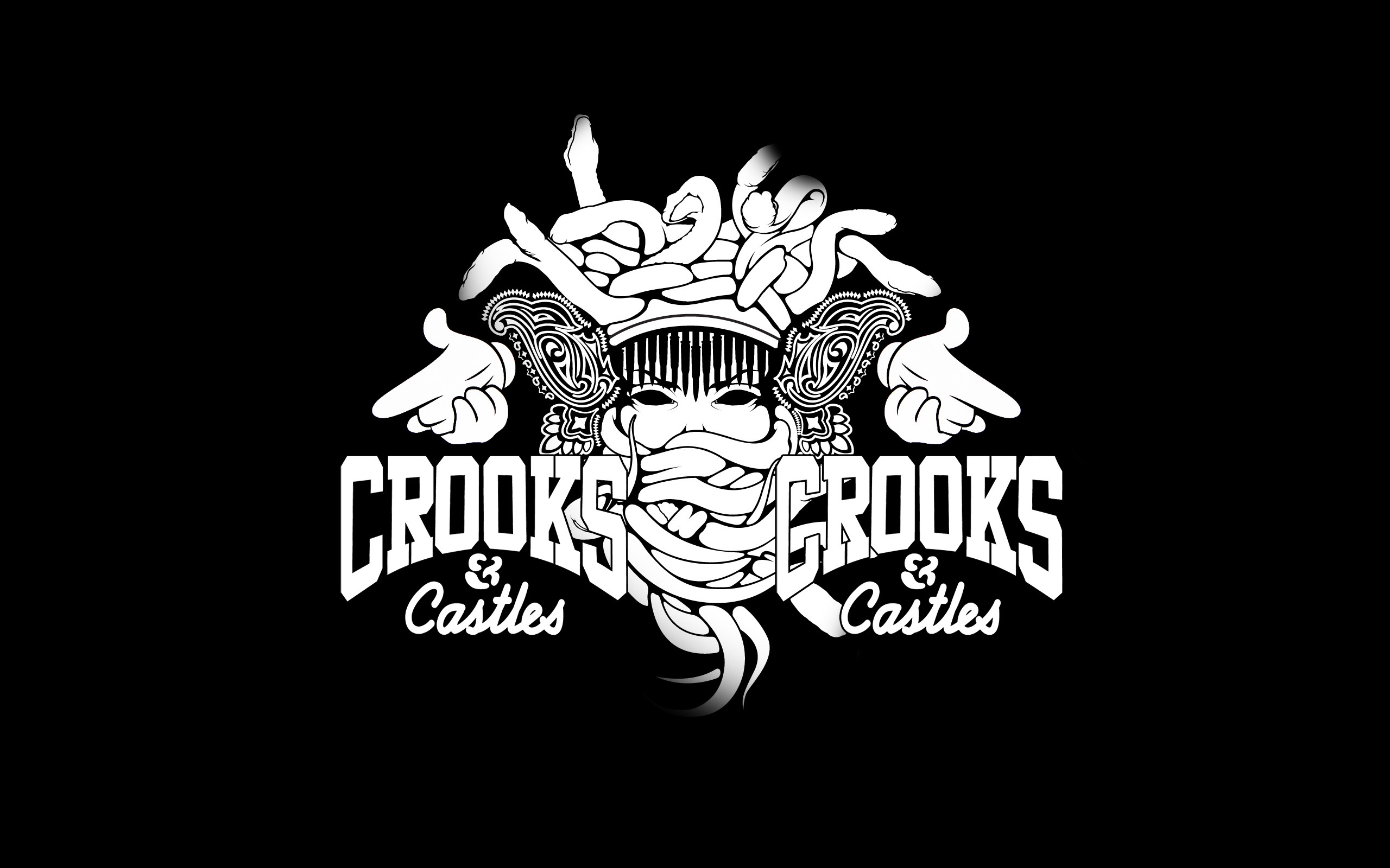 Crooks and Castles Wallpaper by DeBehr Crooks and Castles Wallpaper by DeBehr