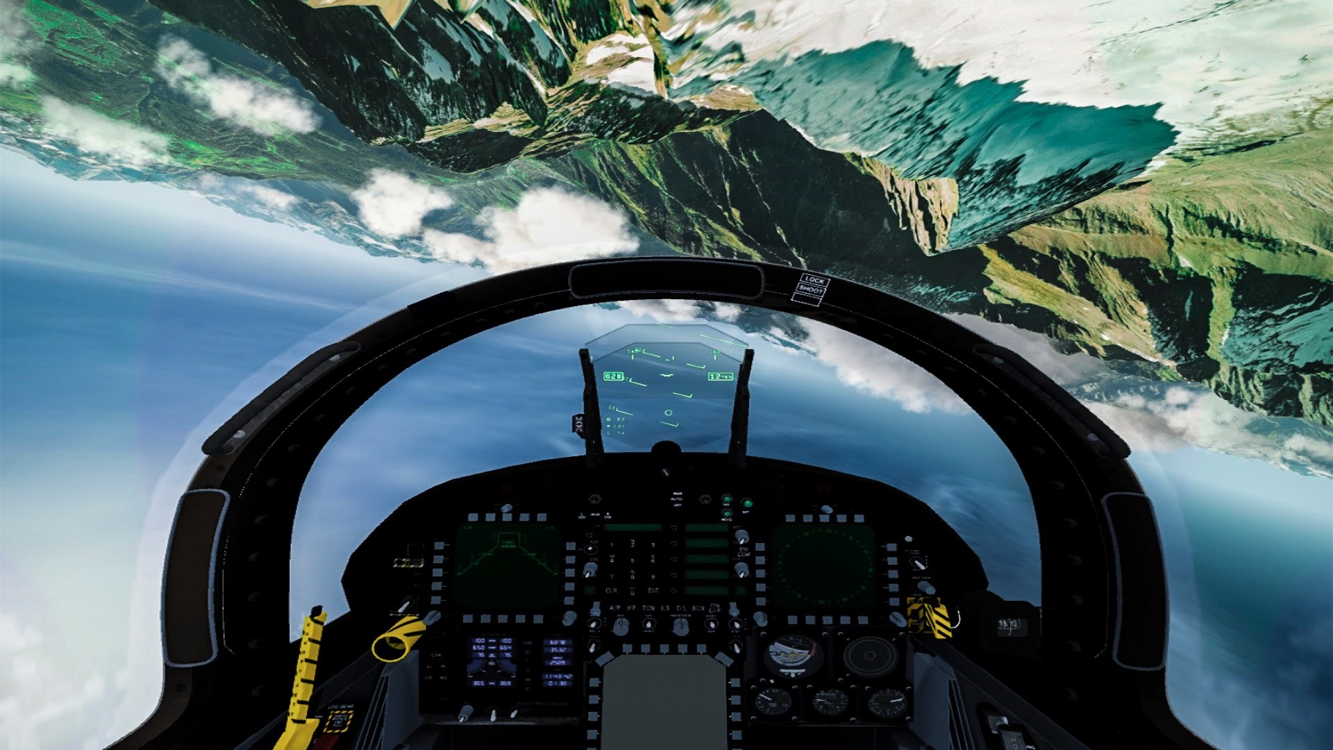 Extreme Flying F-18 Fighter Jet Through The Mountains (Cockpit View) –  Youtube