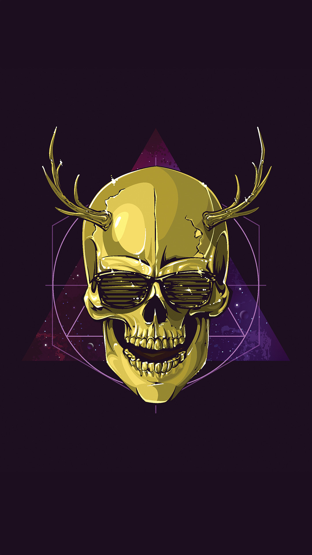 Hipster Skull