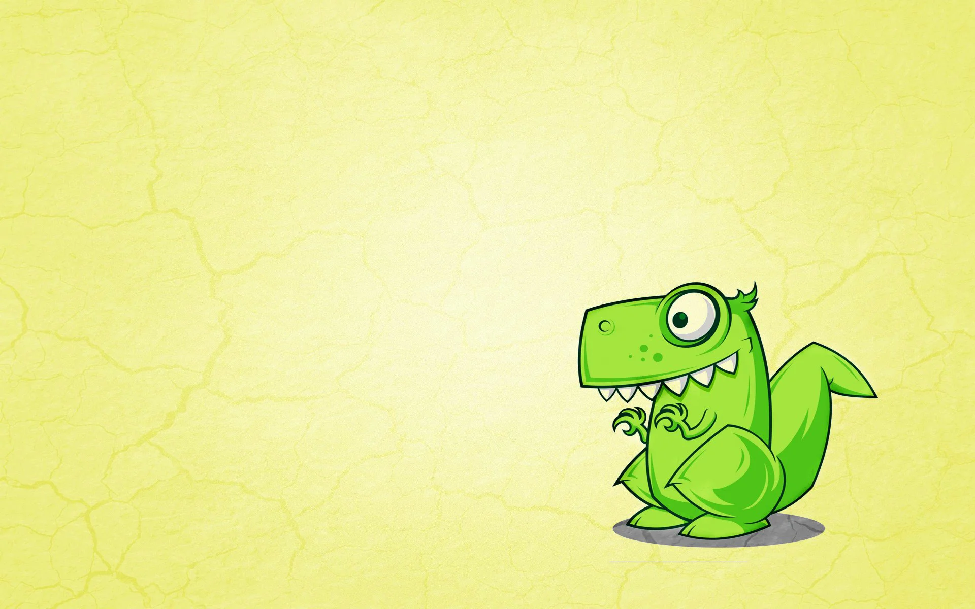 Download Cute Green Cartoon Dinosaur Phone Wallpaper  Wallpaperscom