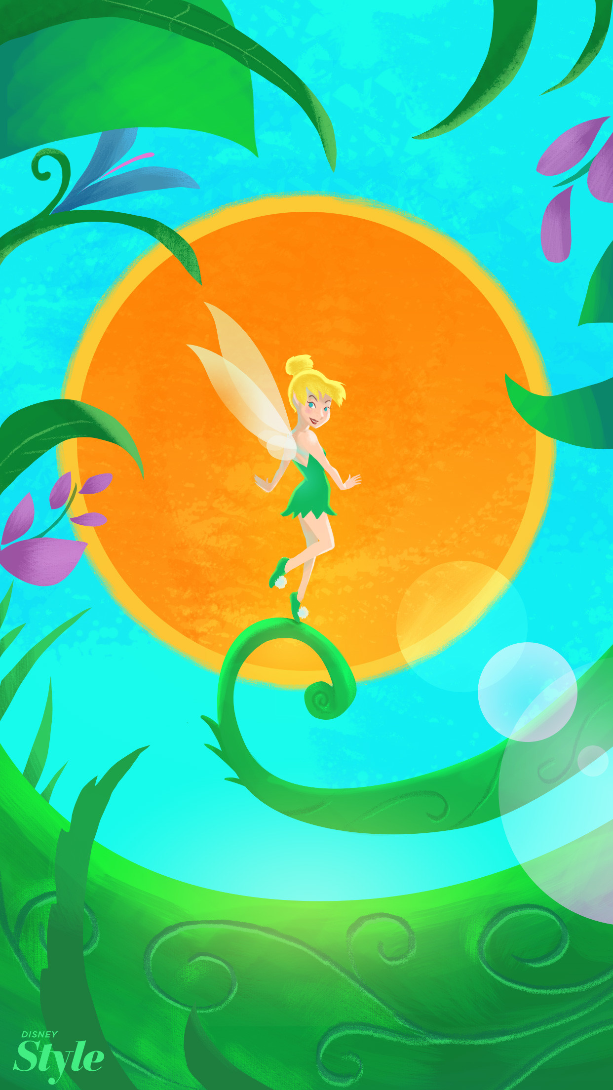 Style summerWallpaper 6plus Tinkerbell. style summerwallpaper 6plus liloandstitch. style summerwallpaper 6plus frozenolafsummer 2