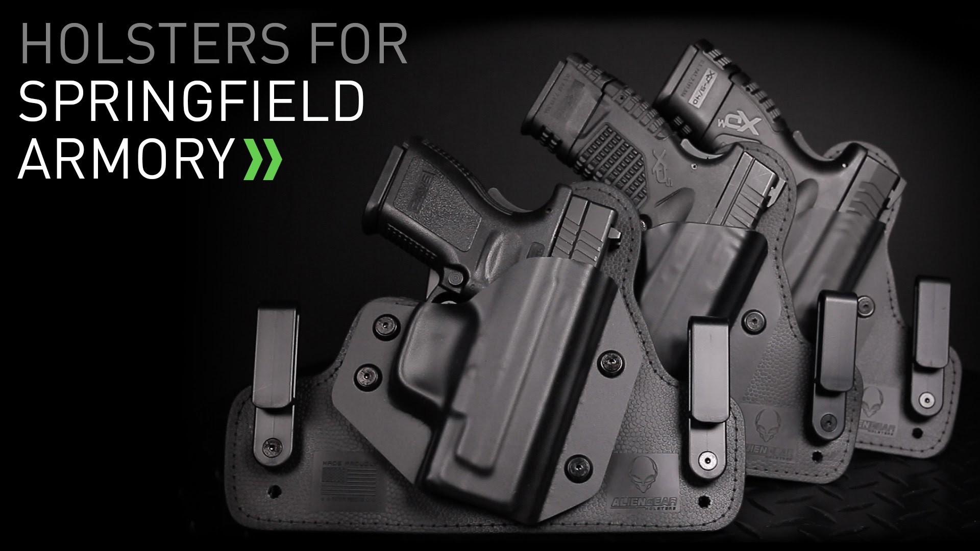 Springfield Holsters for Concealed Carry by Alien Gear Holsters