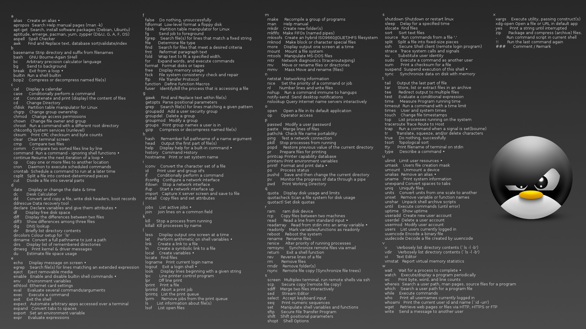 Heres a replacement for the Linux Command line wallpaper