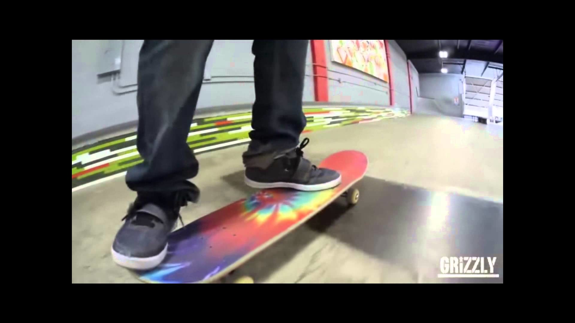 GRIZZLY Torey Pudwill Grizzly Griptape Tie Dye Commercial