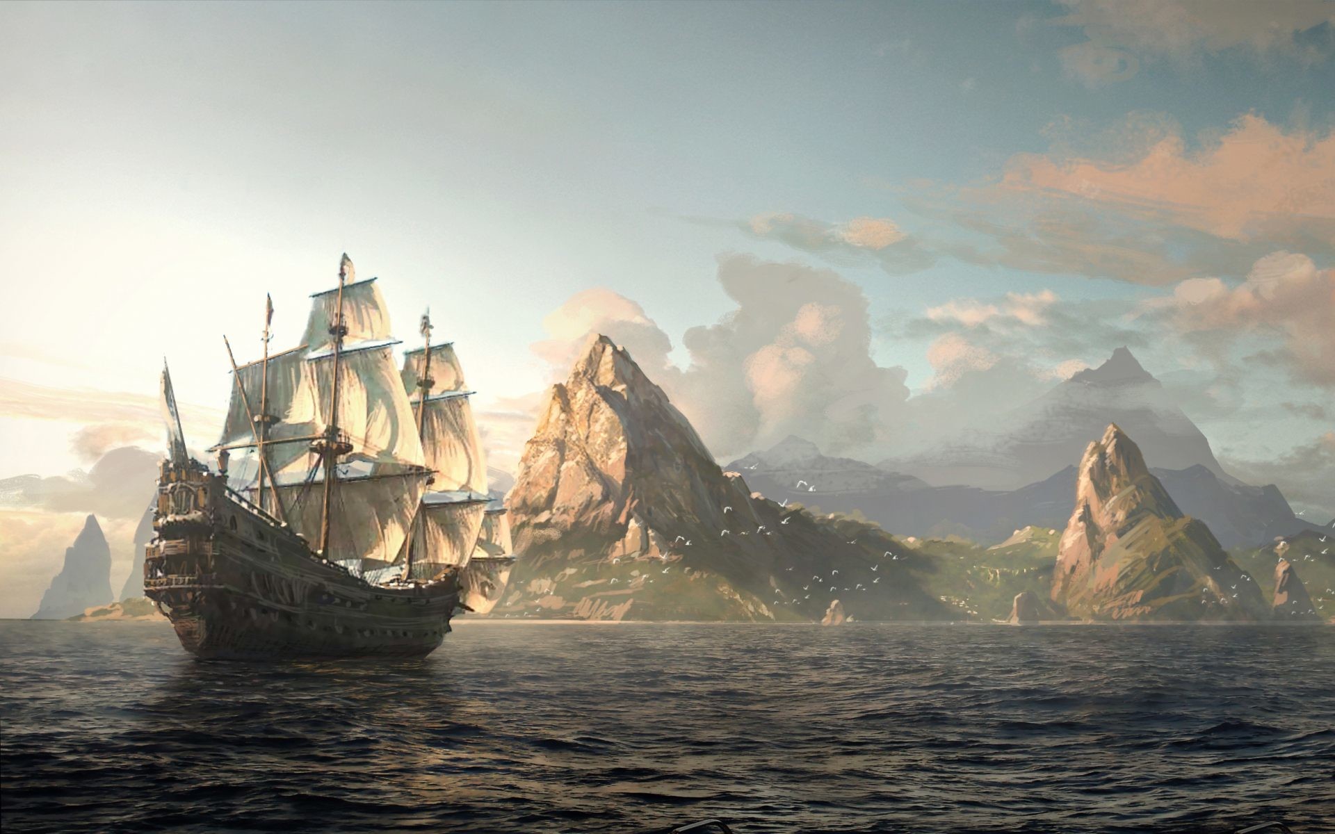 Old Pirate Ships Old Sailing Ships Pirate Wallpapers Windows 19201080 Pirate Ships Wallpapers