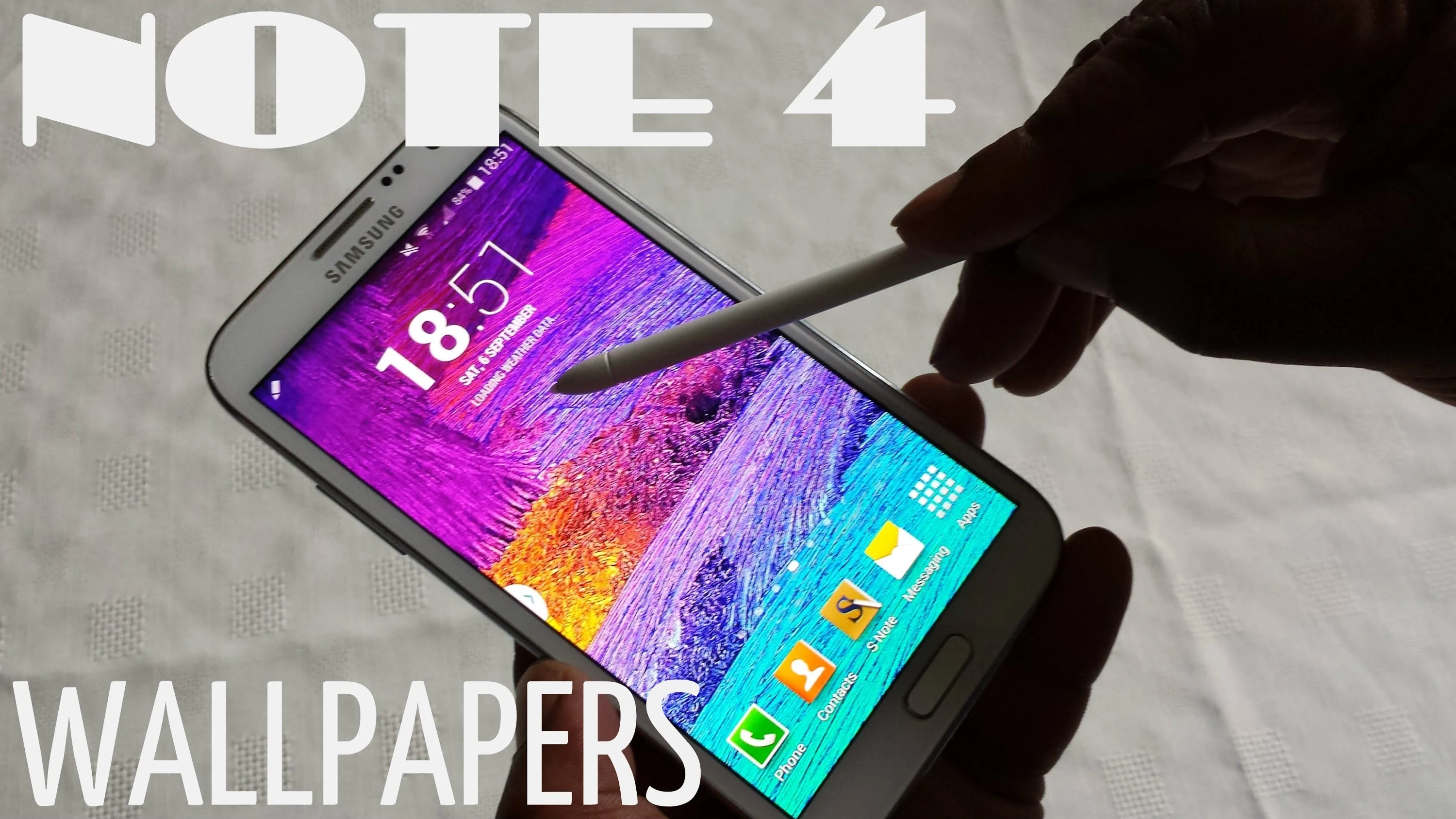 Samsung Galaxy Note 4 STOCK WALLPAPERS 1ST LOOK