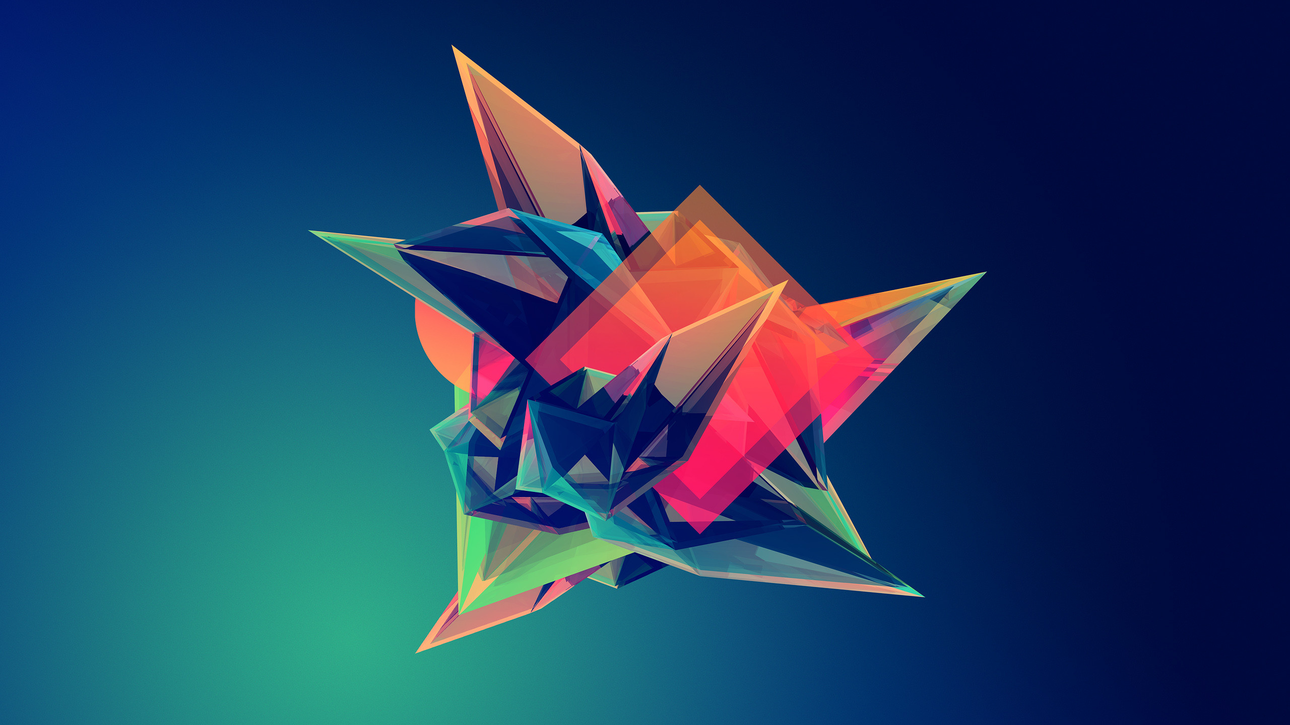 Facets Artwork Geometry Abstract