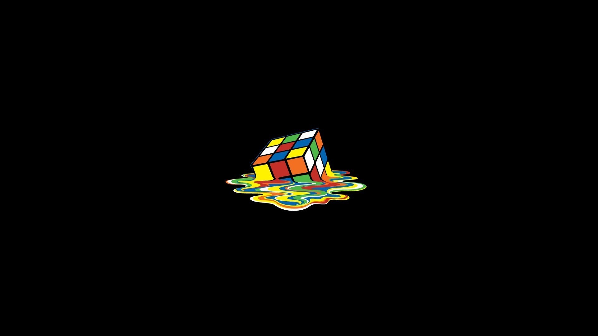 HD Wallpaper Wallpapers Free Download Molten Rubik Cube 1080p HD