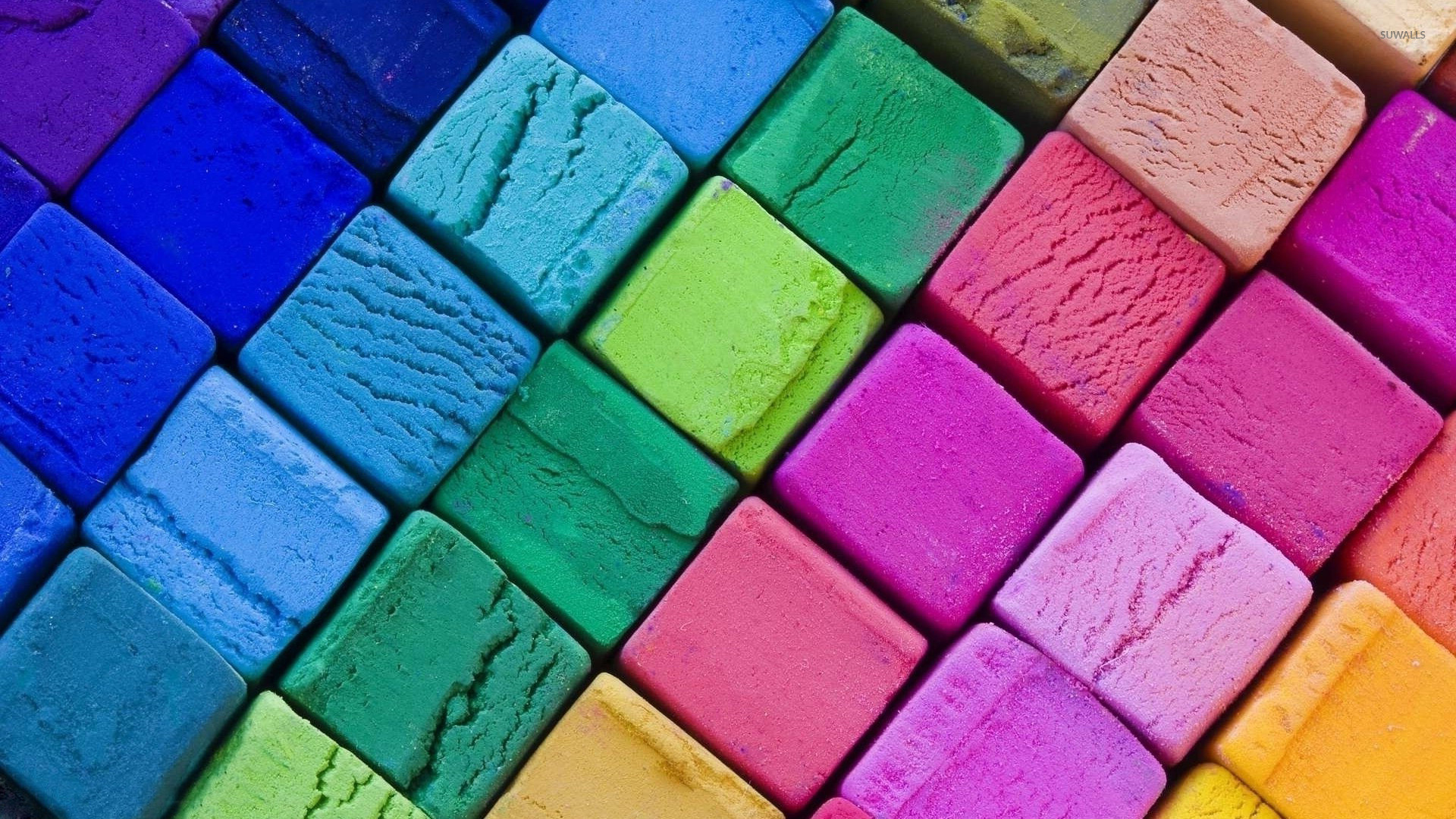 Multicolored cubes wallpaper jpg