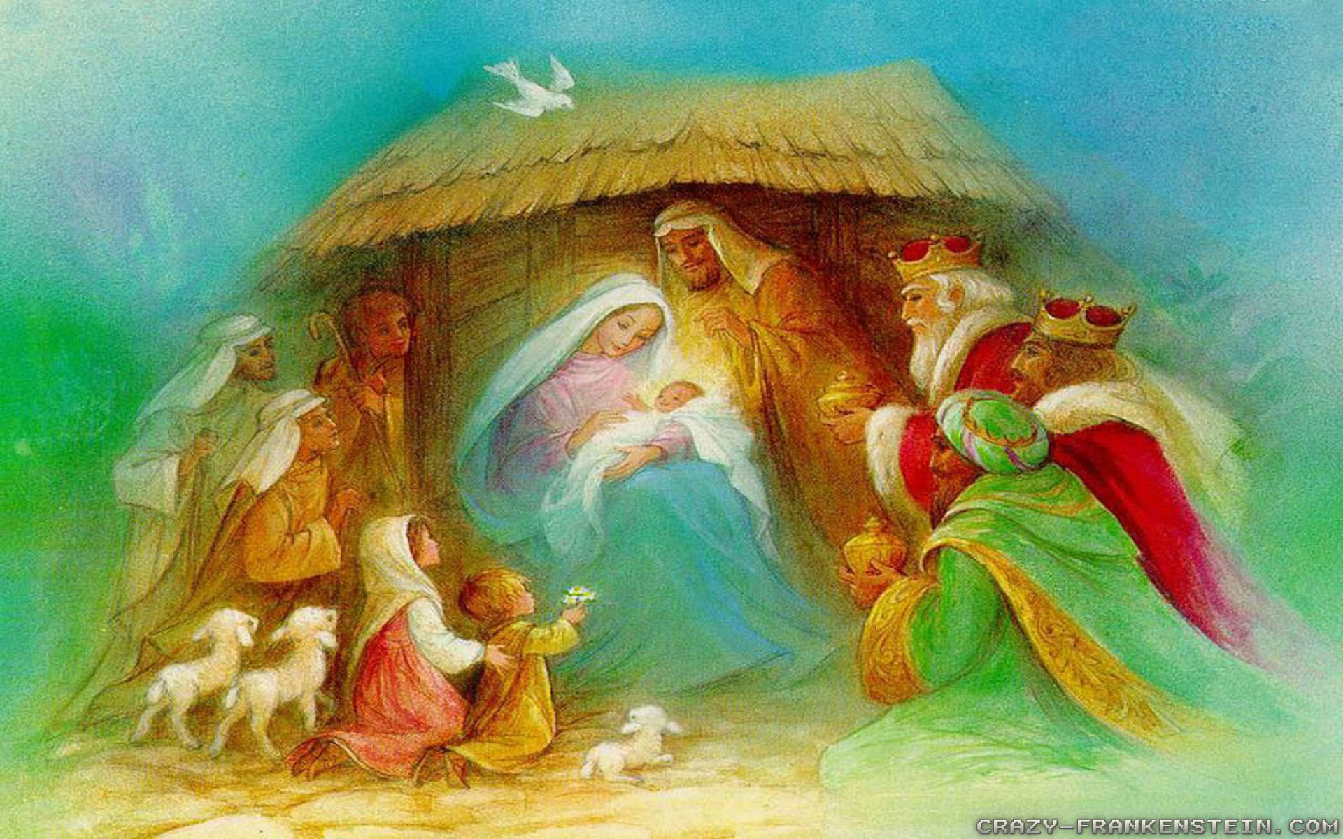 Christmas Nativity Wallpaper