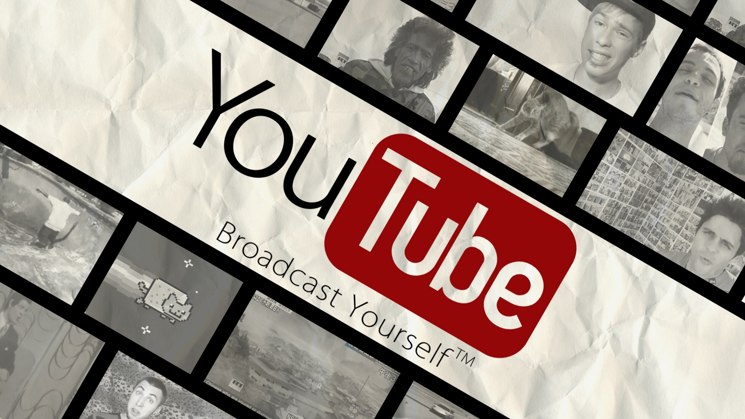Preview wallpaper youtube, video, site, red 2560×1440