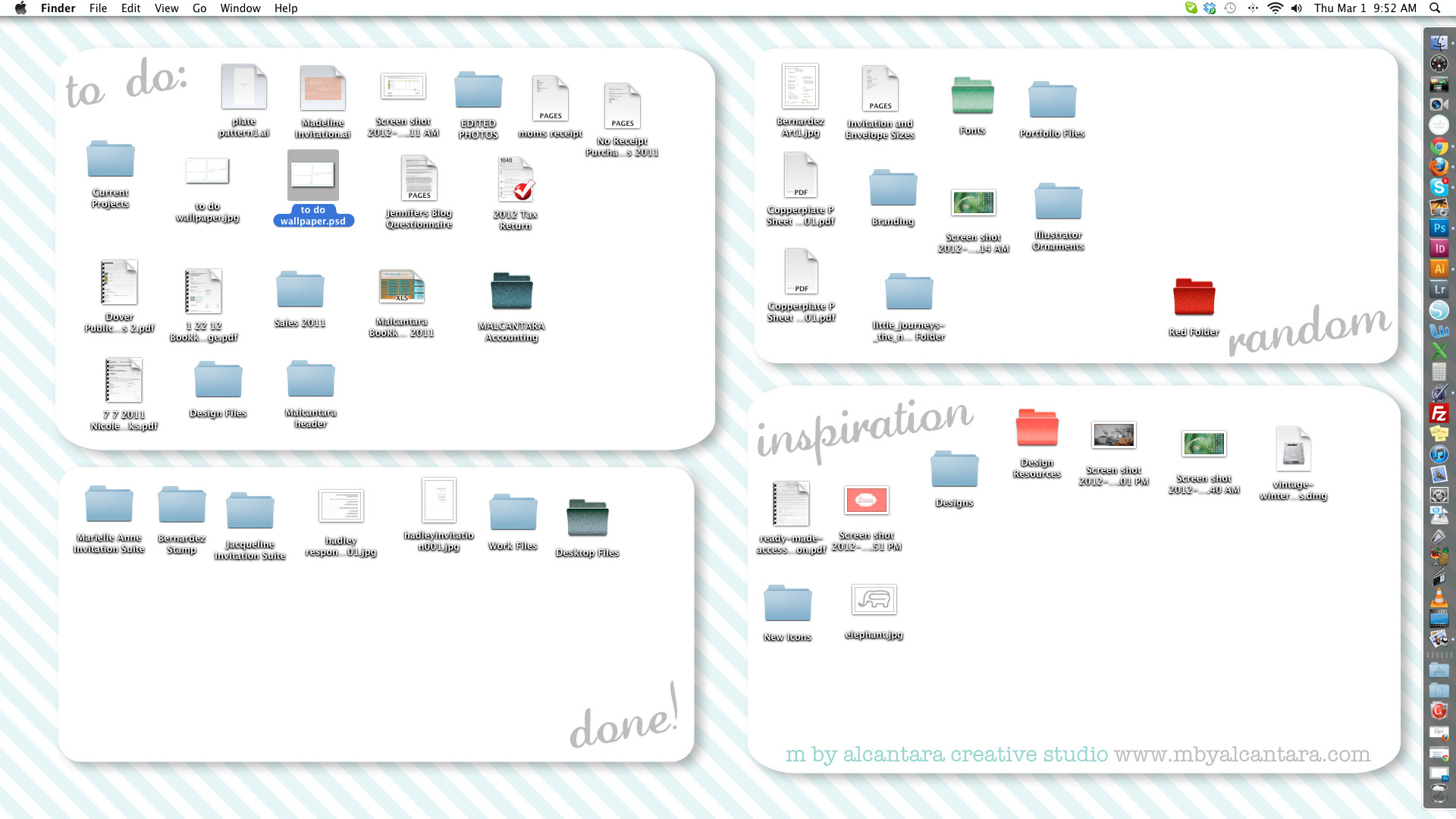 Organized Desktop Wallpaper Free Download