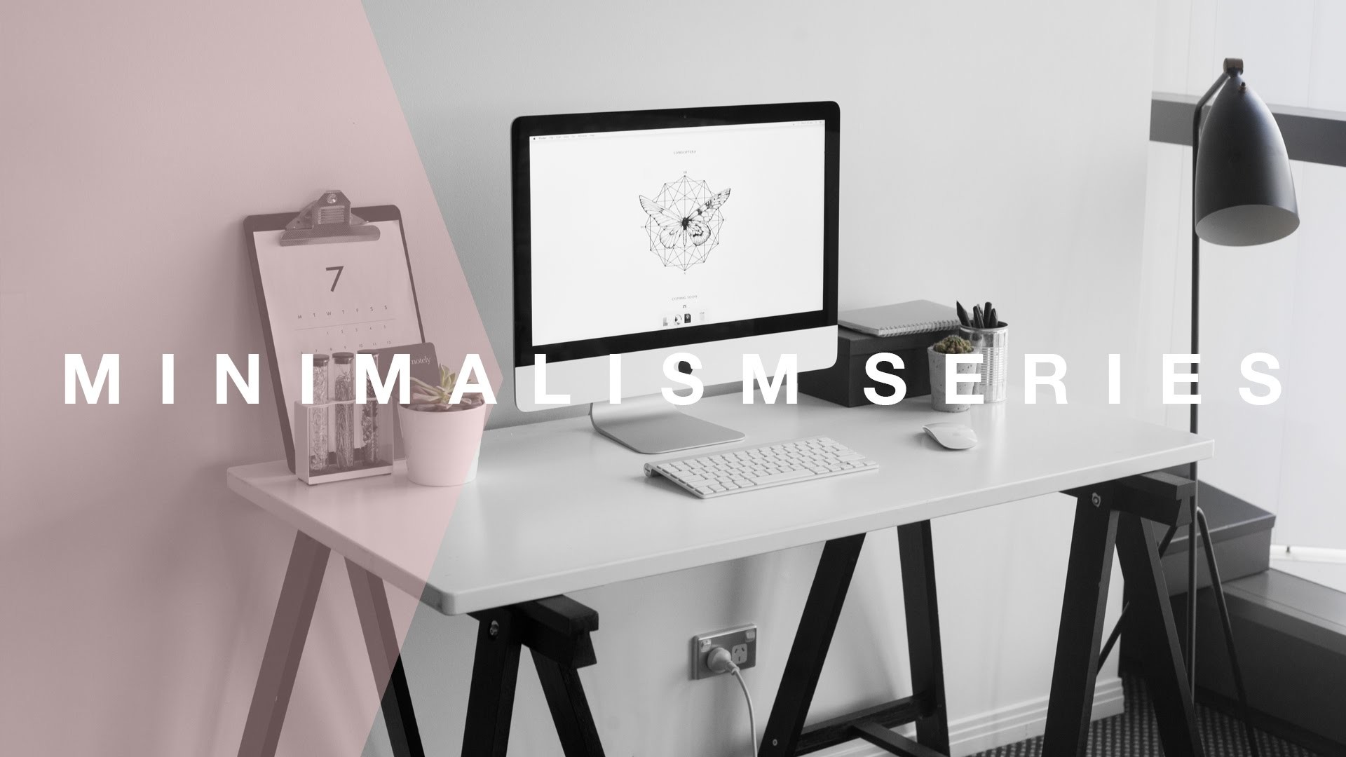 Quick Ways to Organise Your Desk or Workspace Minimalism Series / / Rachel Aust – YouTube