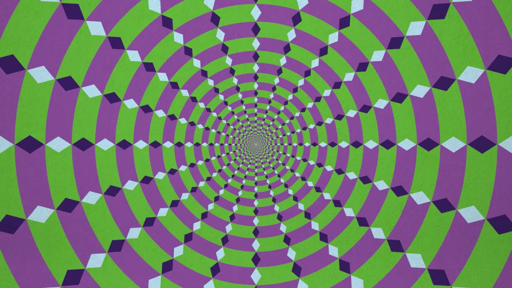 Includes famous optical illusions like the Hermann Grid, the caf wall ...
