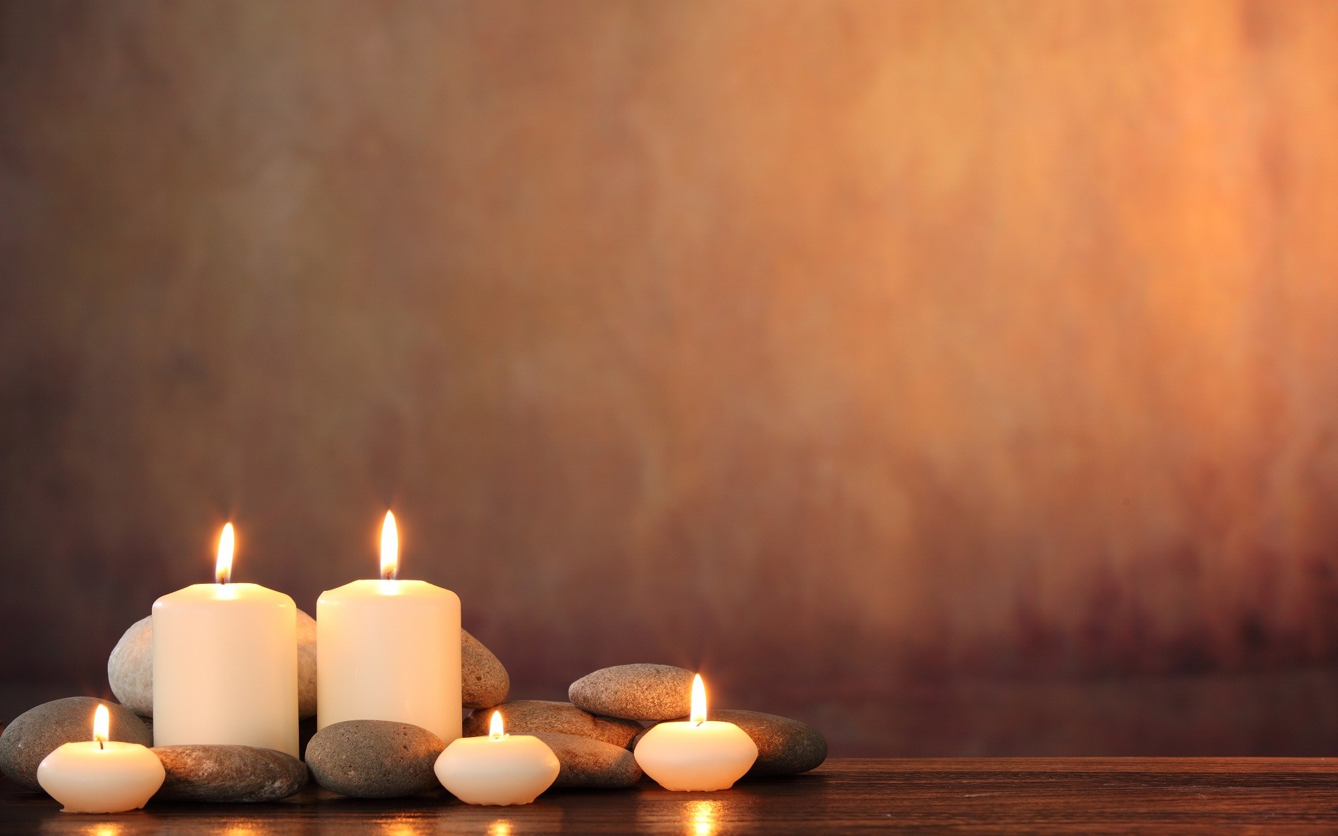 Candle light wonderful wide wallpaper