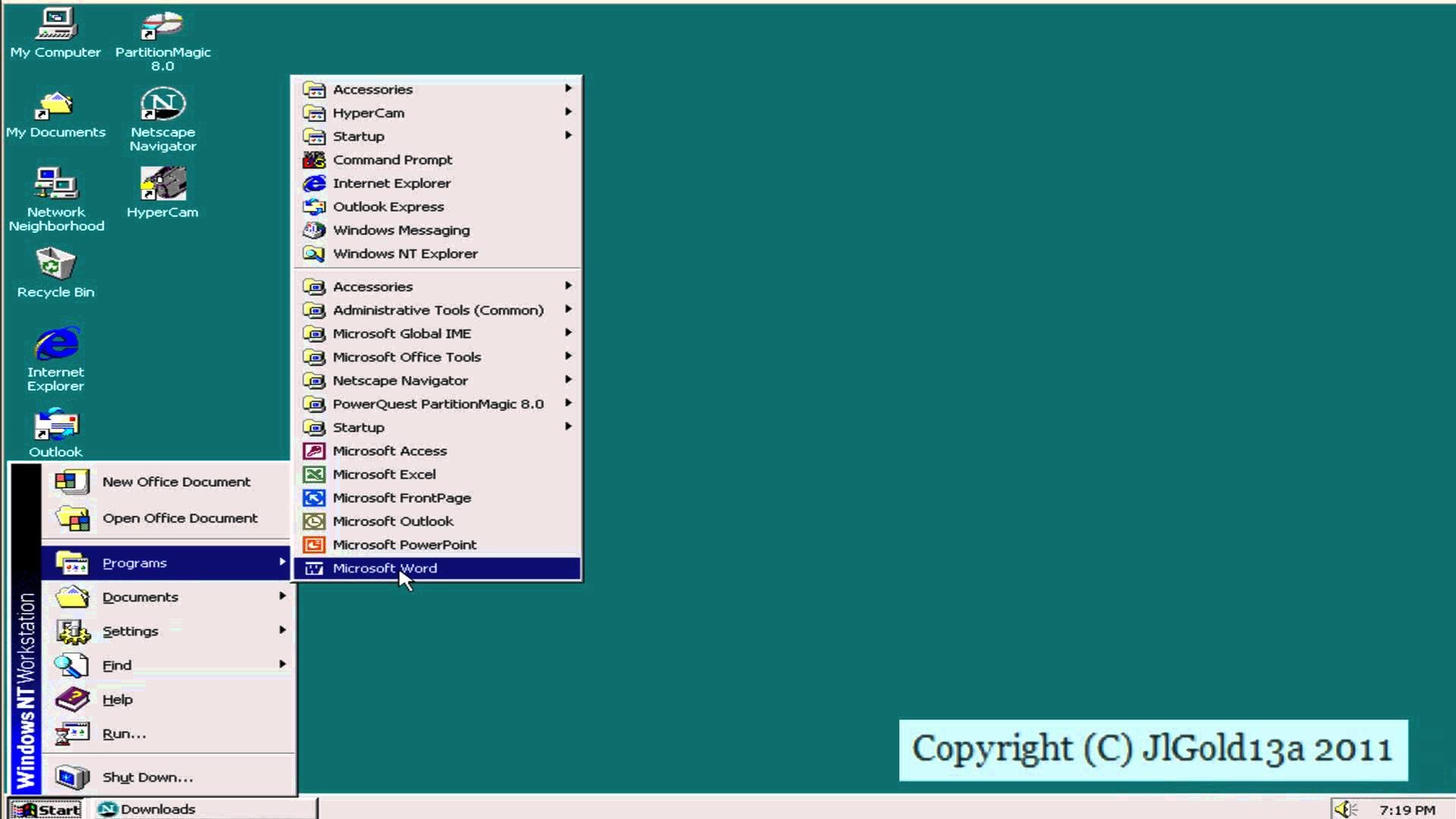 Running Microsoft Office XP in Windows NT 4.0